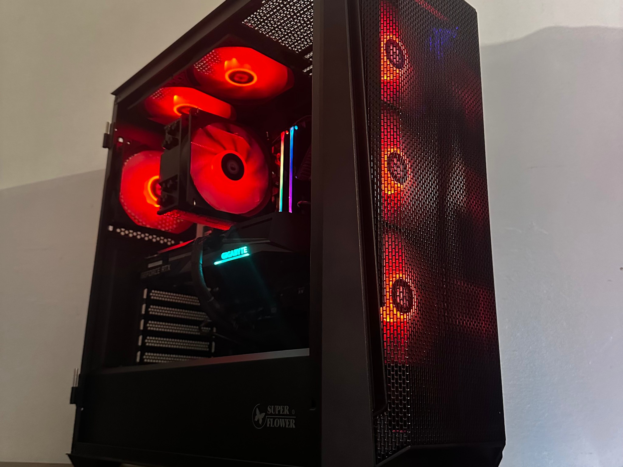 Gaming PC (Ryzen 5 5600 + RTX 3060 12GB + 32GB RGB RAM)