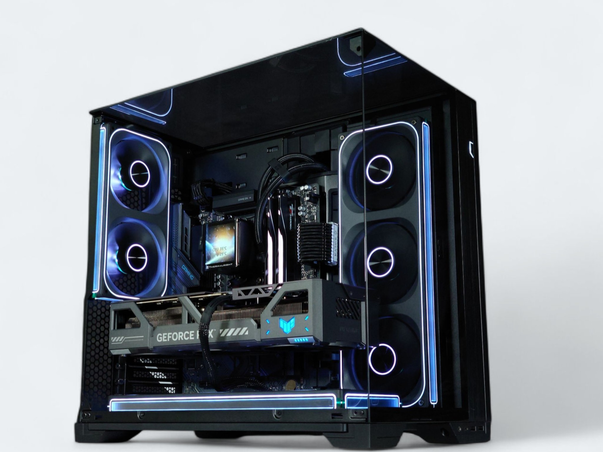 🤖Fulgore💥Gaming PC💥Nvidia RTX 5070 Ti 16GB💥AMD Ryzen 7 9800X3D 3D V-Cache💥32GB DDR5💥2TB NVME