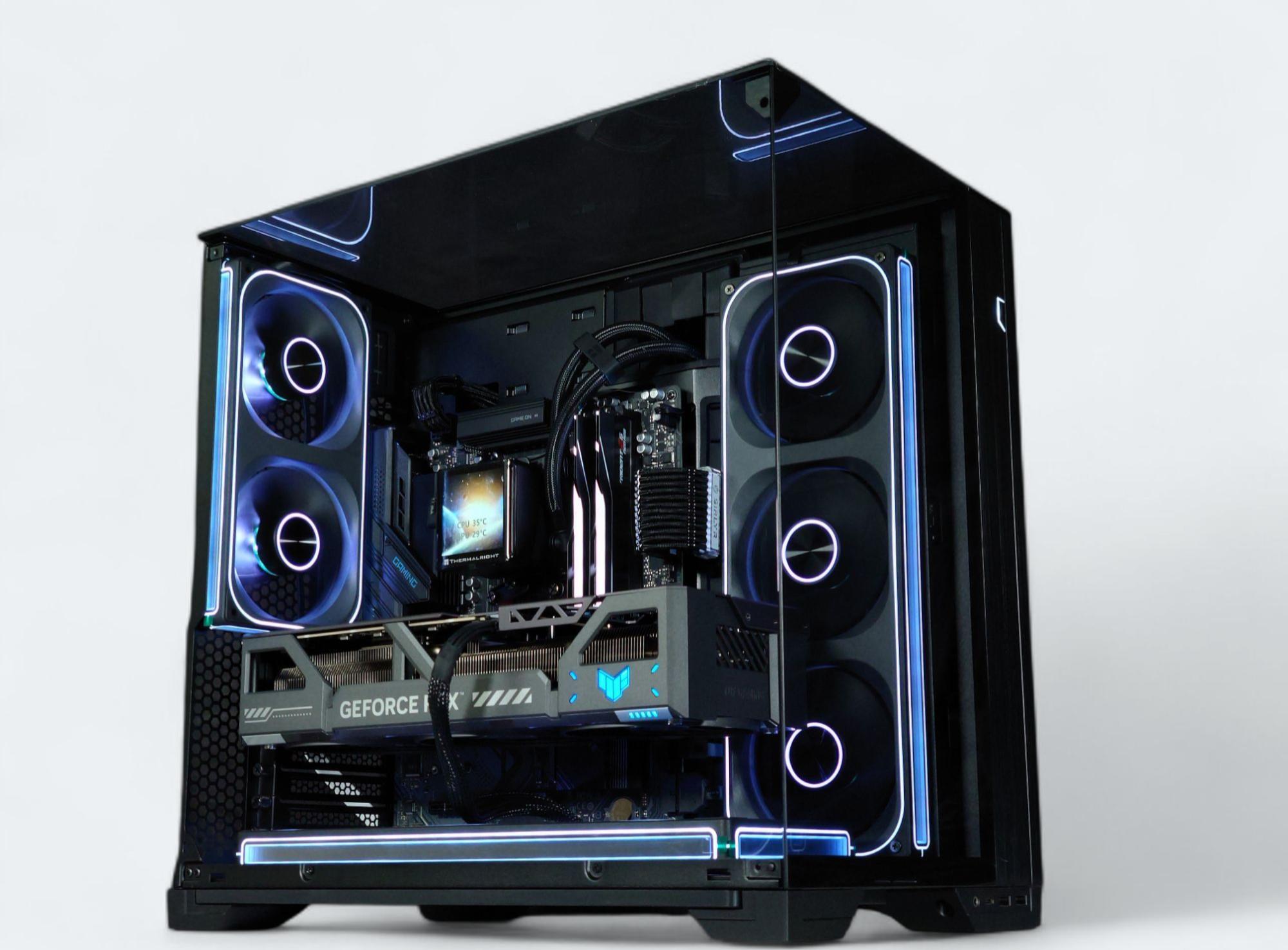 🤖Fulgore💥Gaming PC💥Nvidia RTX 5070 Ti 16GB💥AMD Ryzen 7 9800X3D 3D V-Cache💥32GB DDR5💥2TB NVME
