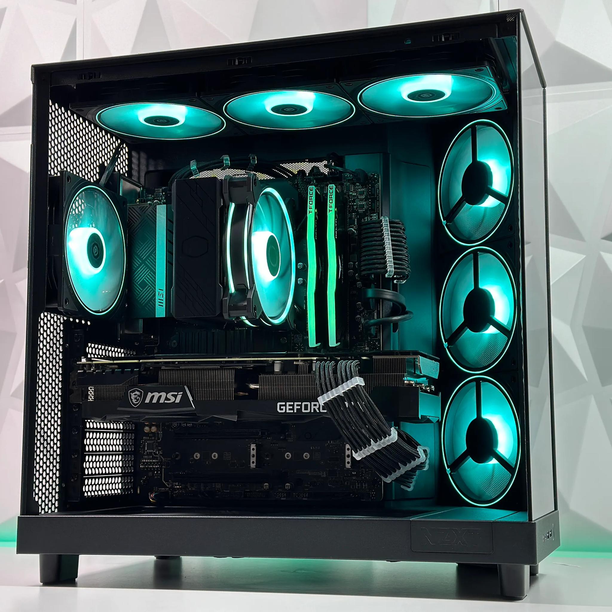 🖤💚Gaming PC◾Nvidia RTX 3080 10GB◾Intel 12600KF 10 core◾32GB DDR4 ◾1TB NVME