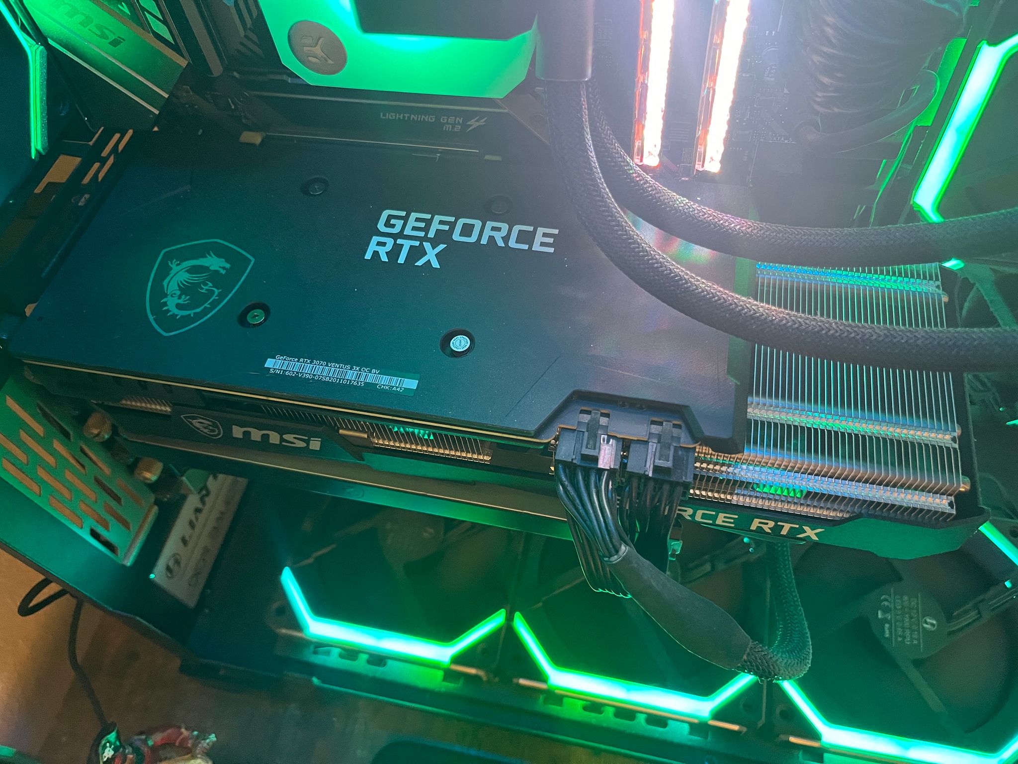 MSI Ventus 3x RTX 3070 like new
