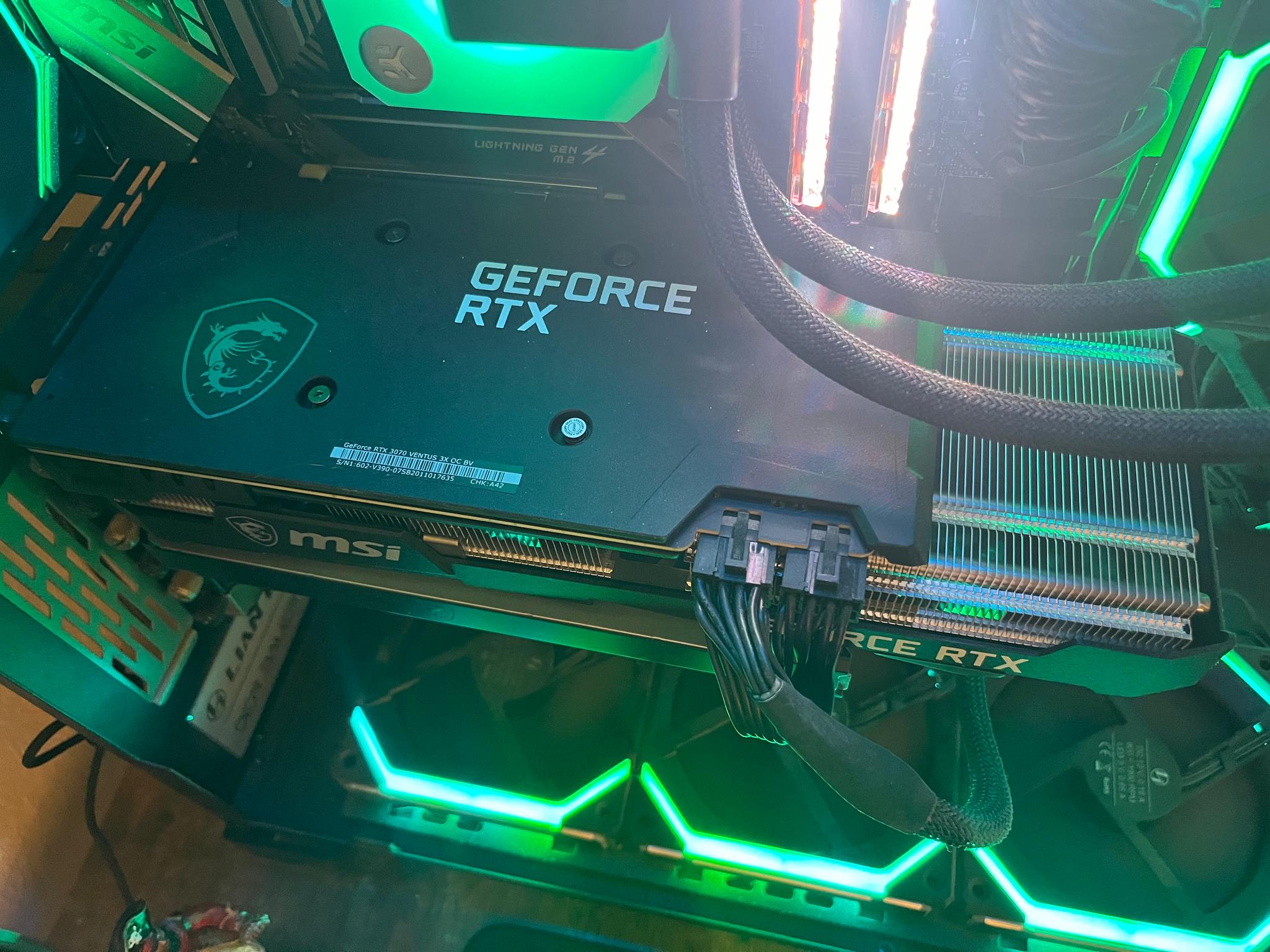MSI Ventus 3x RTX 3070 like new