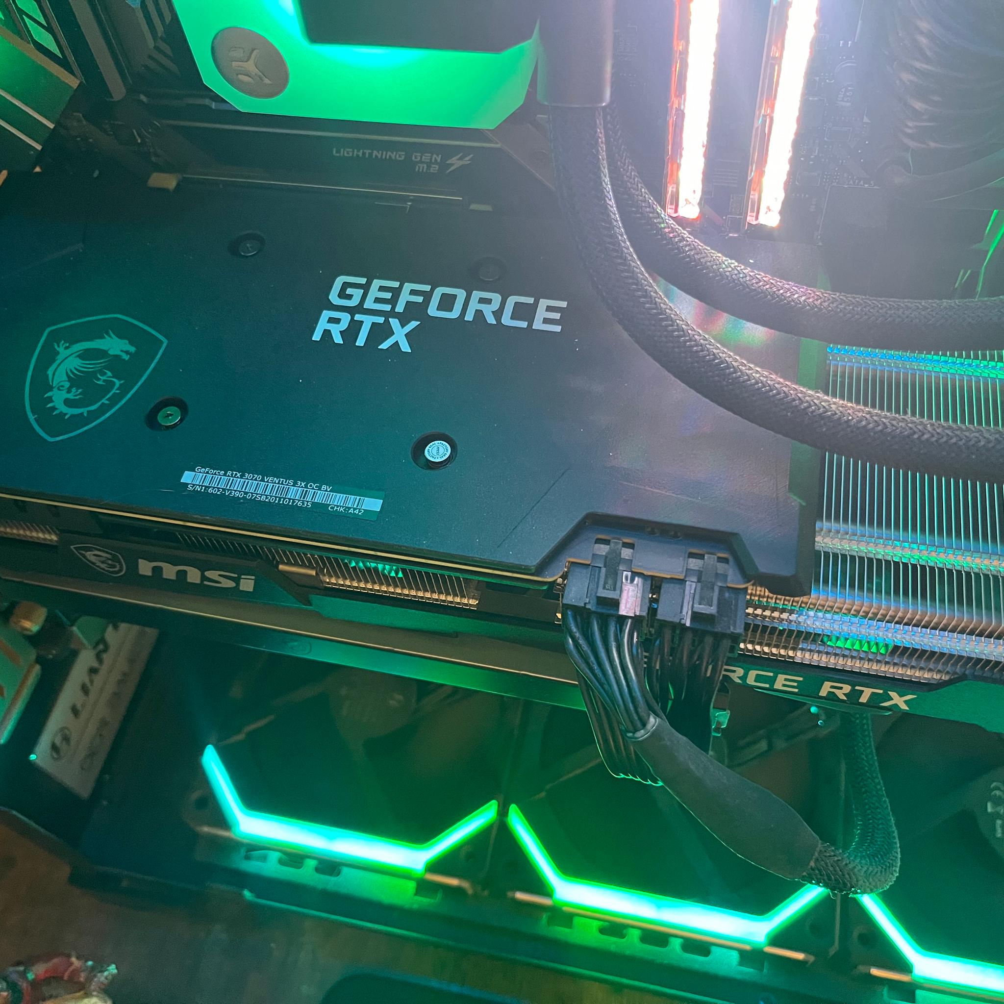 MSI Ventus 3x RTX 3070 like new