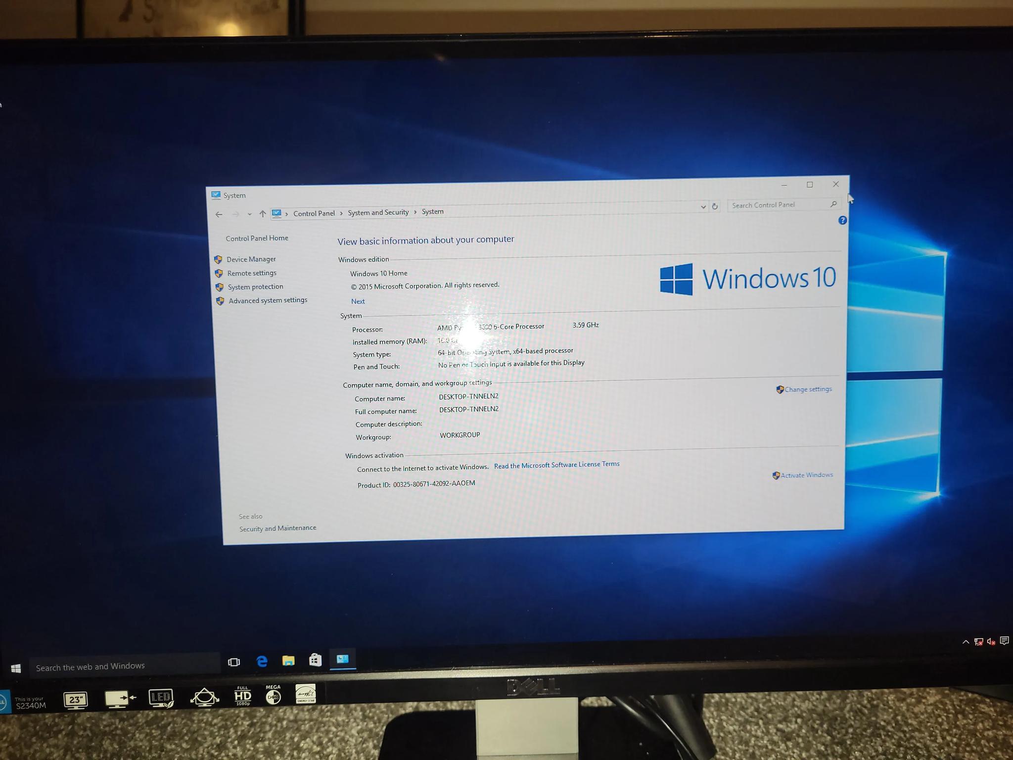 Custom AMD rig Ryzen 5 5500, gtx 1070, 16Gb Ram