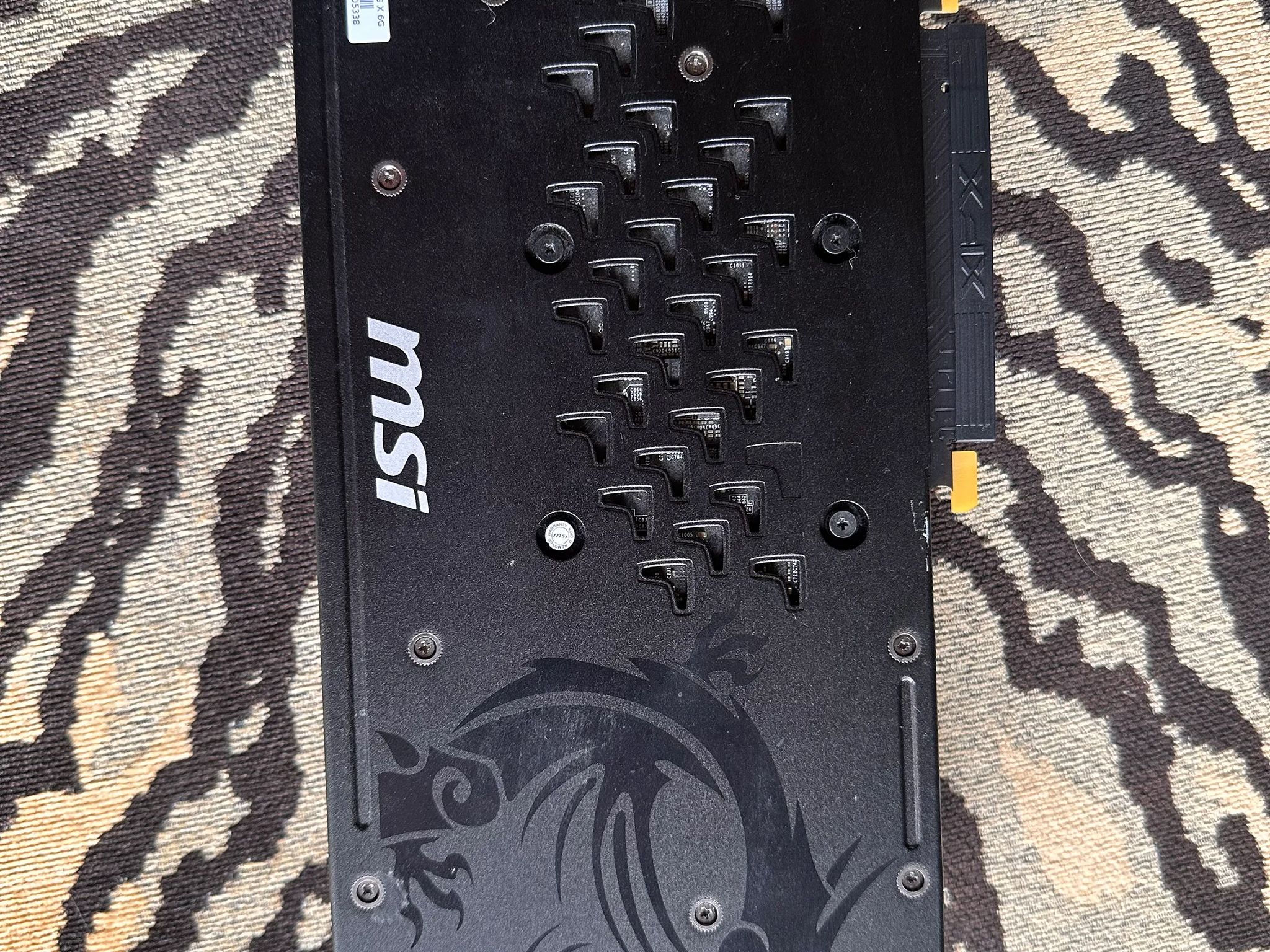 MSI 1060 6GB Graphics Card