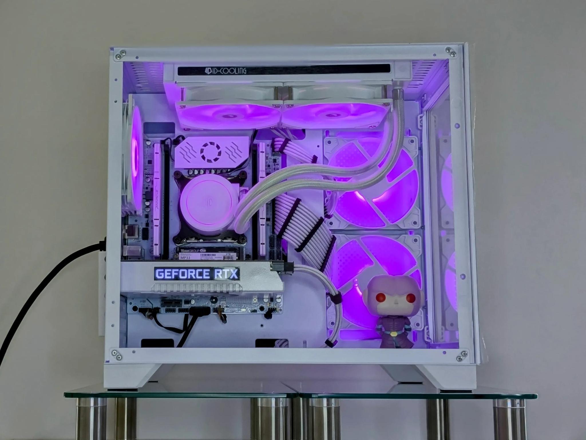 ⚪️ALL/WHITE HiT⚪️Liquid-Cooled💧⚪️RTX 2060⚪️I7-5930K@4.3GHz⚪️16GB(2x8GB) DDR4⚪️1TB PCIE SSD⚪️700w PSU