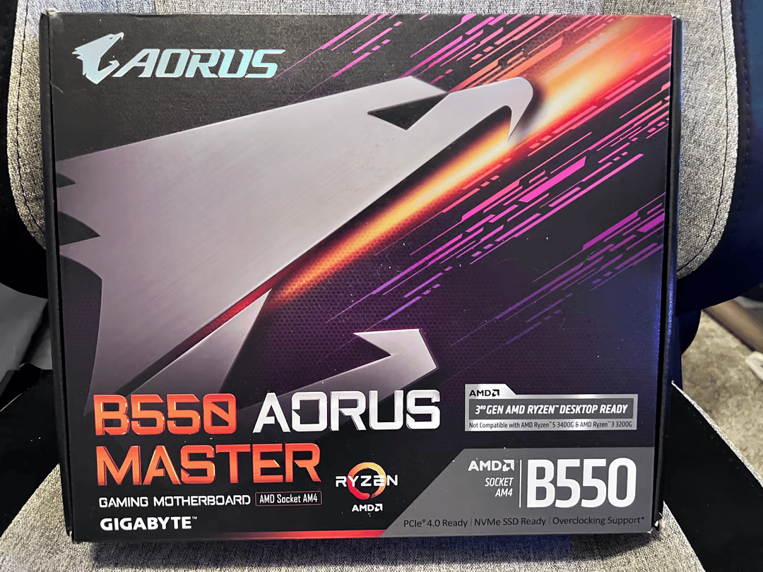 ‘Black’ used for 7 ‘months aorus master’ 