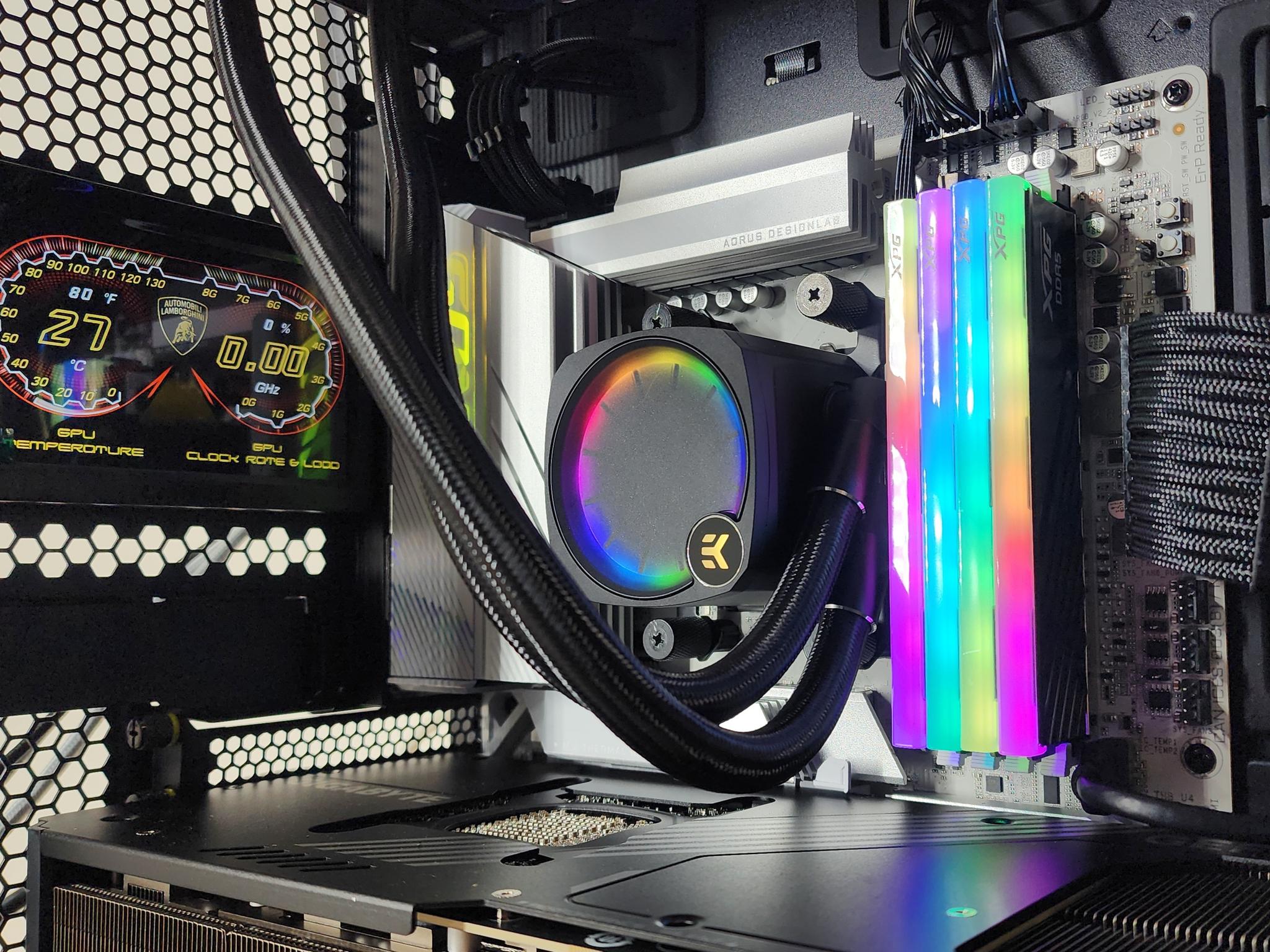 Gaming PC Ryzen 7 9800X3D 64GB RAM 4TB SSD RTX 5090 32GB Windows 11 Computer