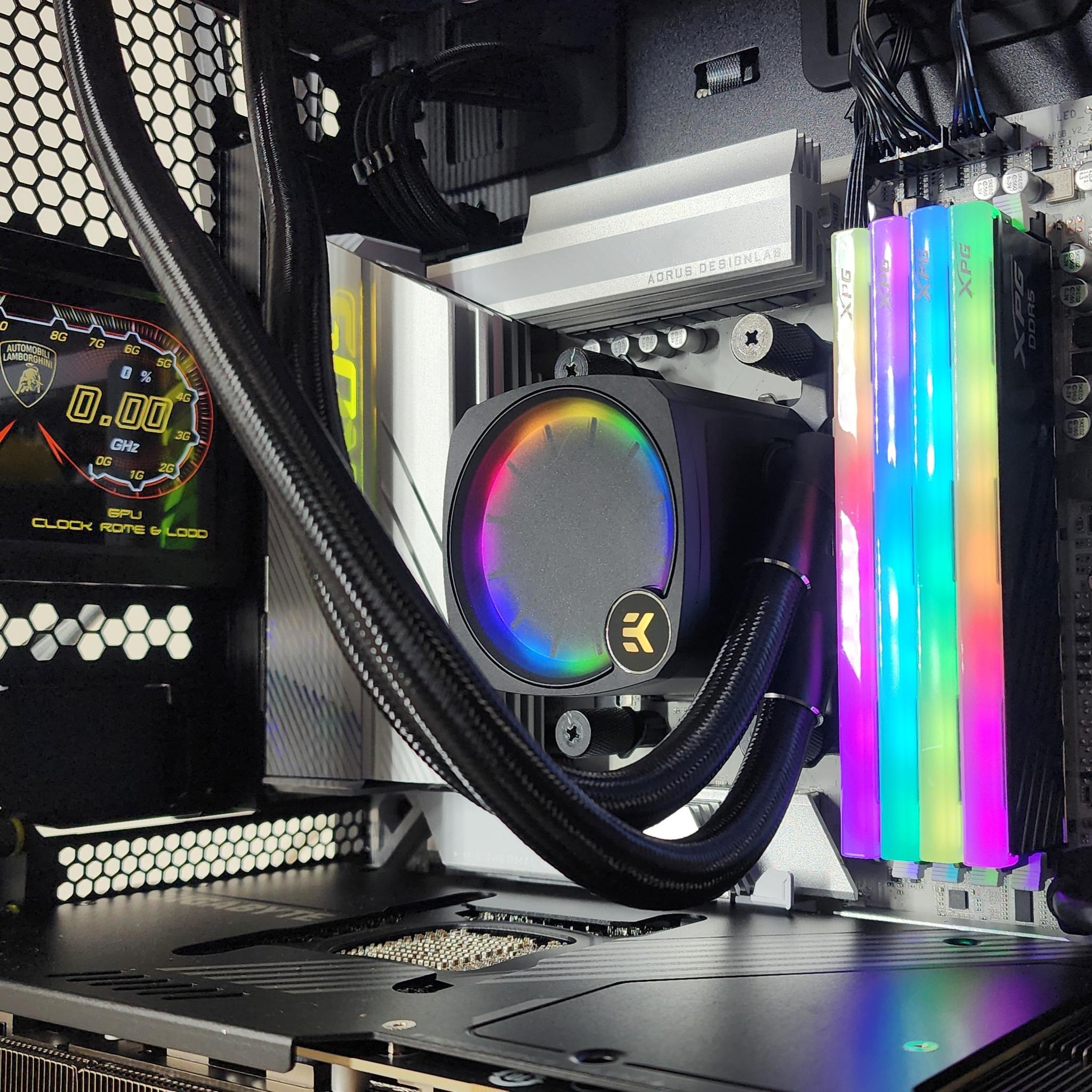 Gaming PC Ryzen 7 9800X3D 64GB RAM 4TB SSD RTX 5090 32GB Windows 11 Computer