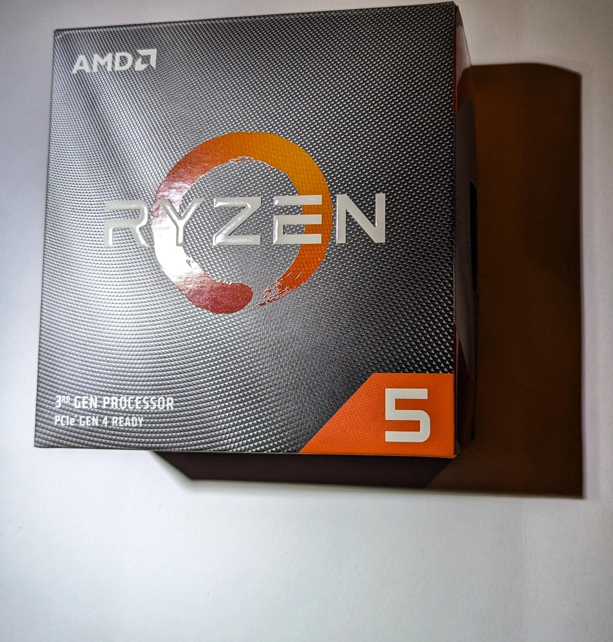 AMD Ryzen 5 3600 with original Wraith Cooling solution