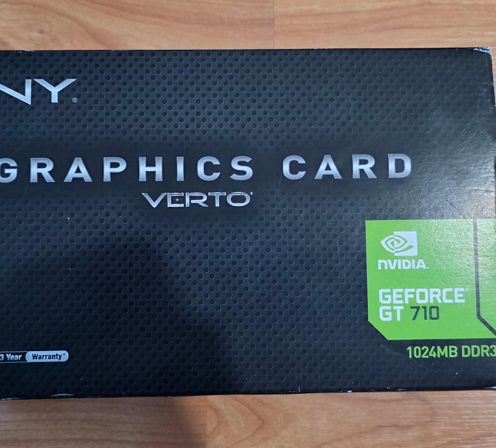 PNY Verto GT710 Graphics Card w/1024MB DDR3