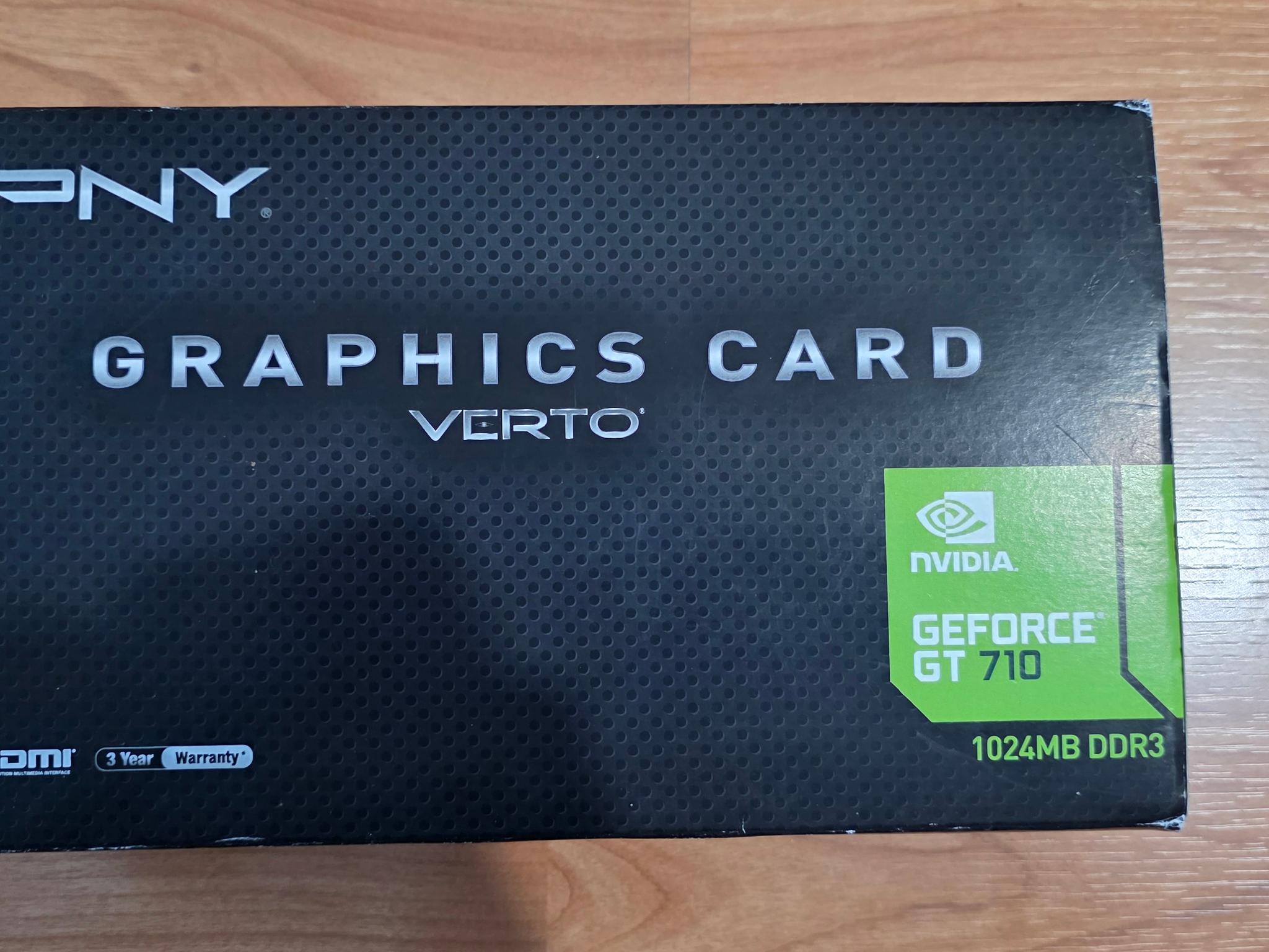 PNY Verto GT710 Graphics Card w/1024MB DDR3
