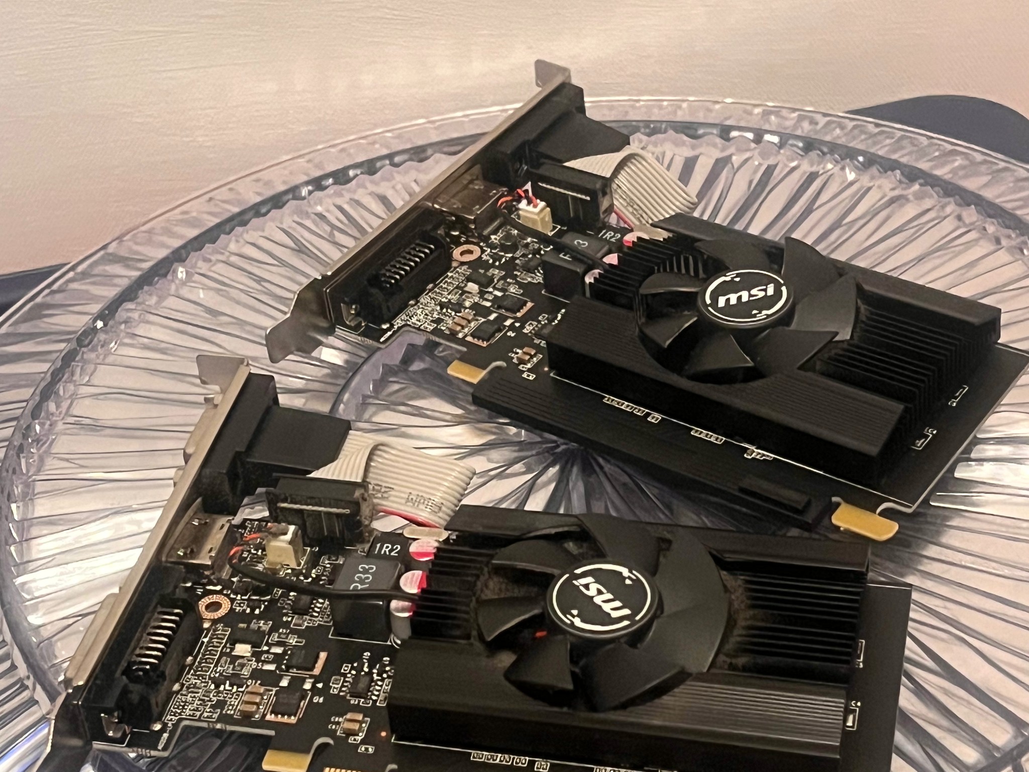 Set of two MSI NVIDIA GeForce GT 710 2gb