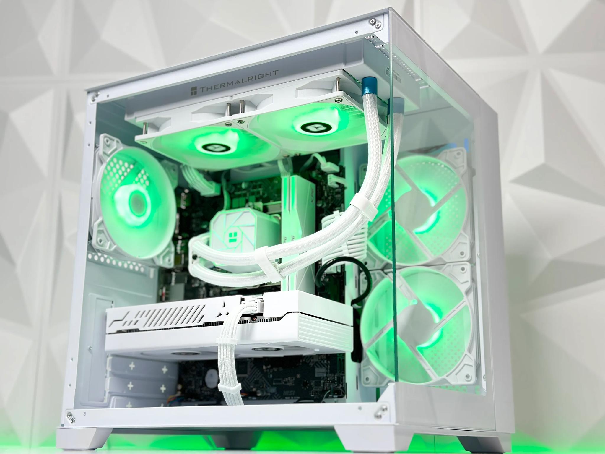 ❄️ · 🥶||Liquid Cooled Gaming PC❄️AMD RX 6600M 8GB❄️Intel 13100F❄️16GB DDR4❄️1TB NVME