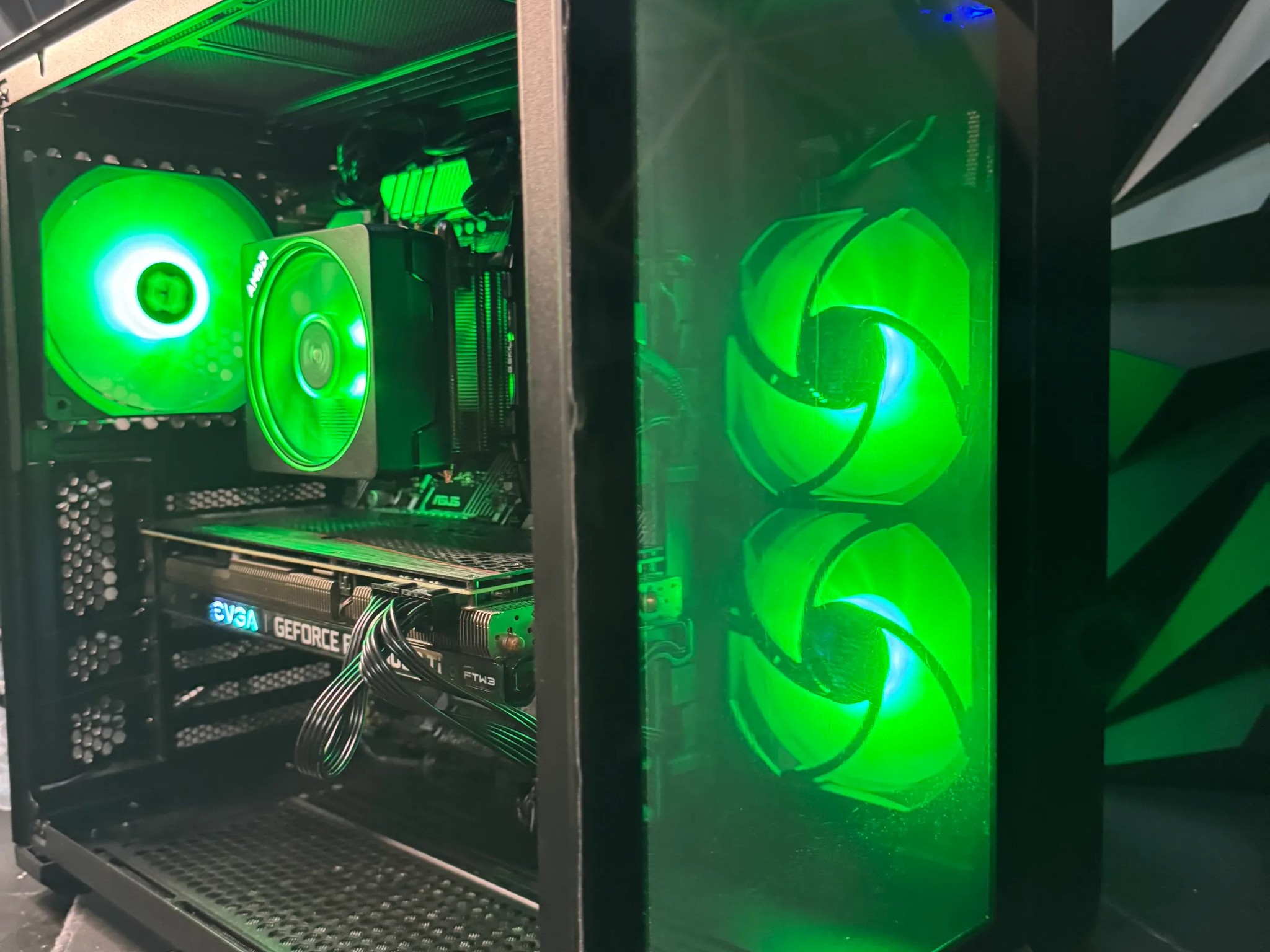 🖤 Black Mamba Gaming PC 🖤 | Ryzen 7| RTX 3060Ti| 32 GB DDR4| 1.25 TB NVMe