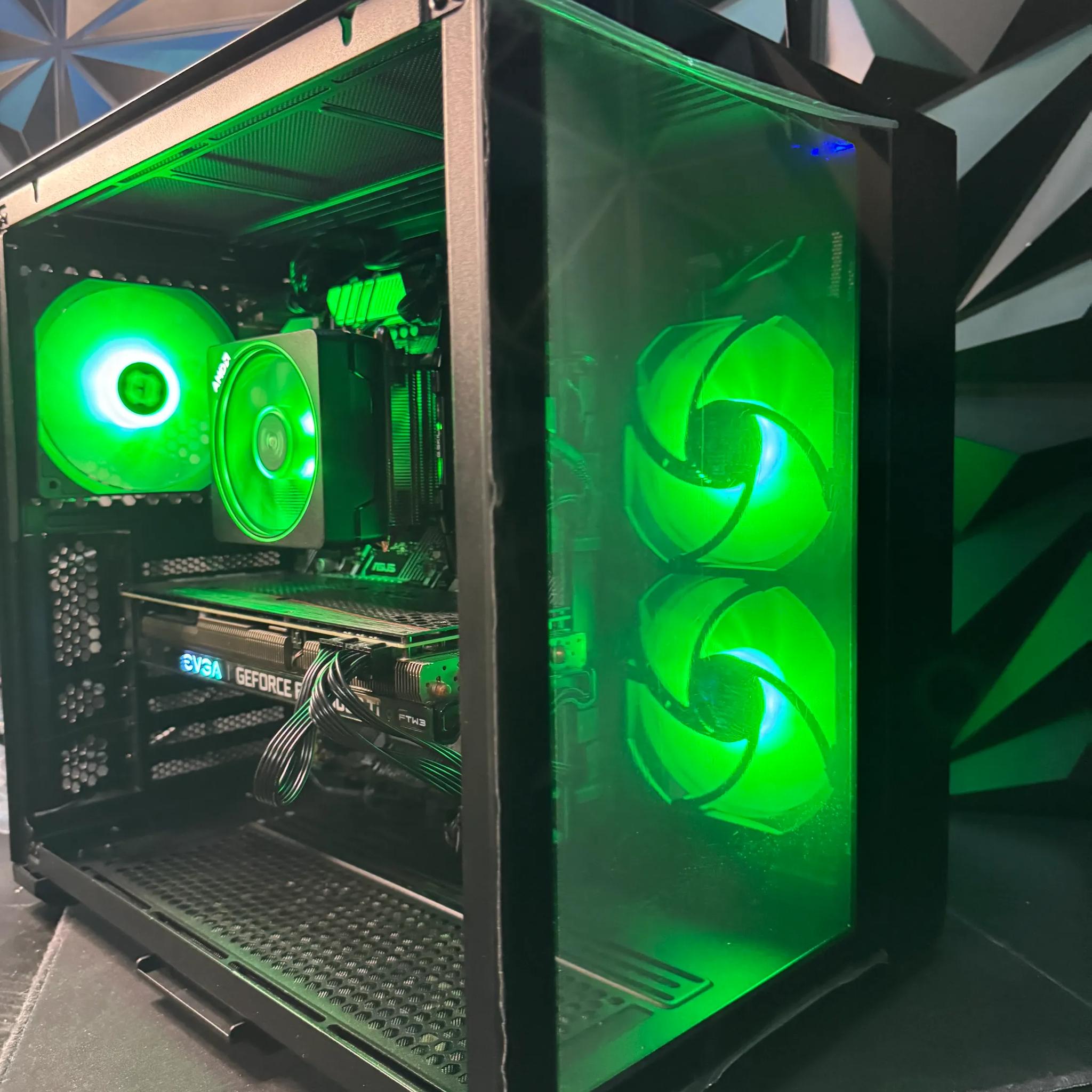 🖤 Black Mamba Gaming PC 🖤 | Ryzen 7| RTX 3060Ti| 32 GB DDR4| 1.25 TB NVMe