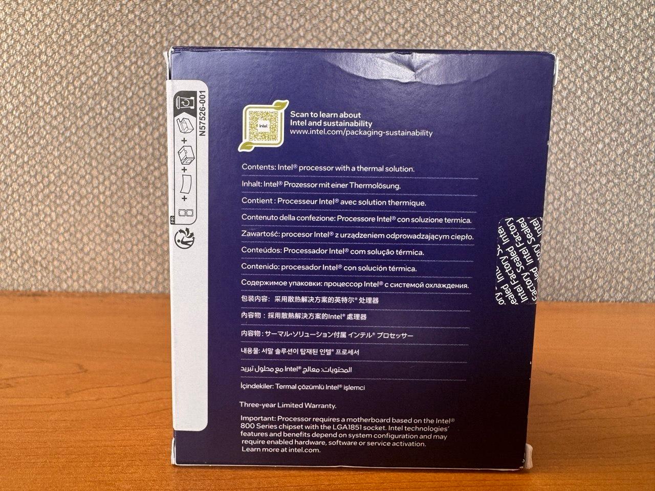 Intel Core Ultra 5 225F 10 Cores 4.9GHz LGA-1851 Processor (BX80768225F) Sealed