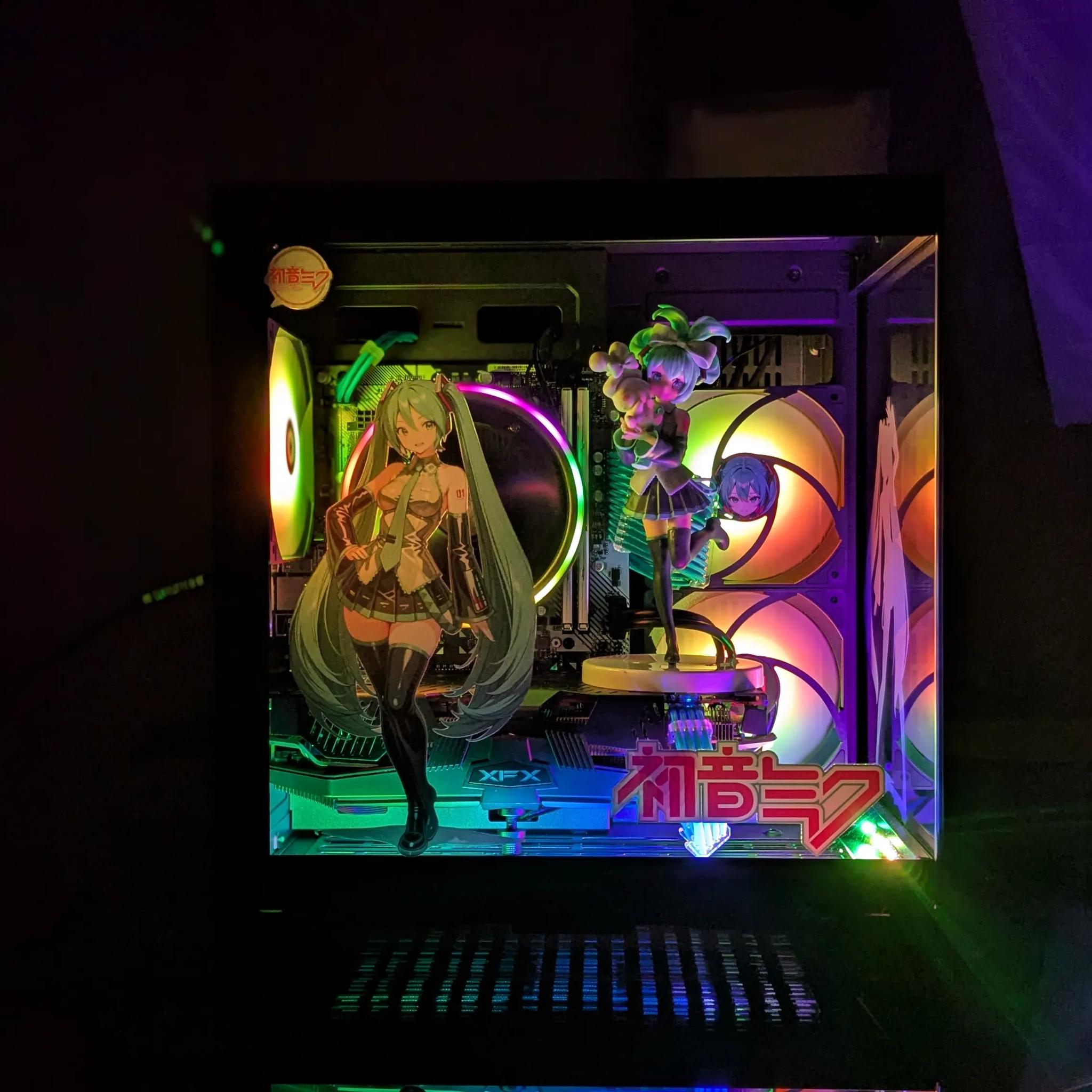 The Most Kawaii Gaming PC - The Hatsune Miku