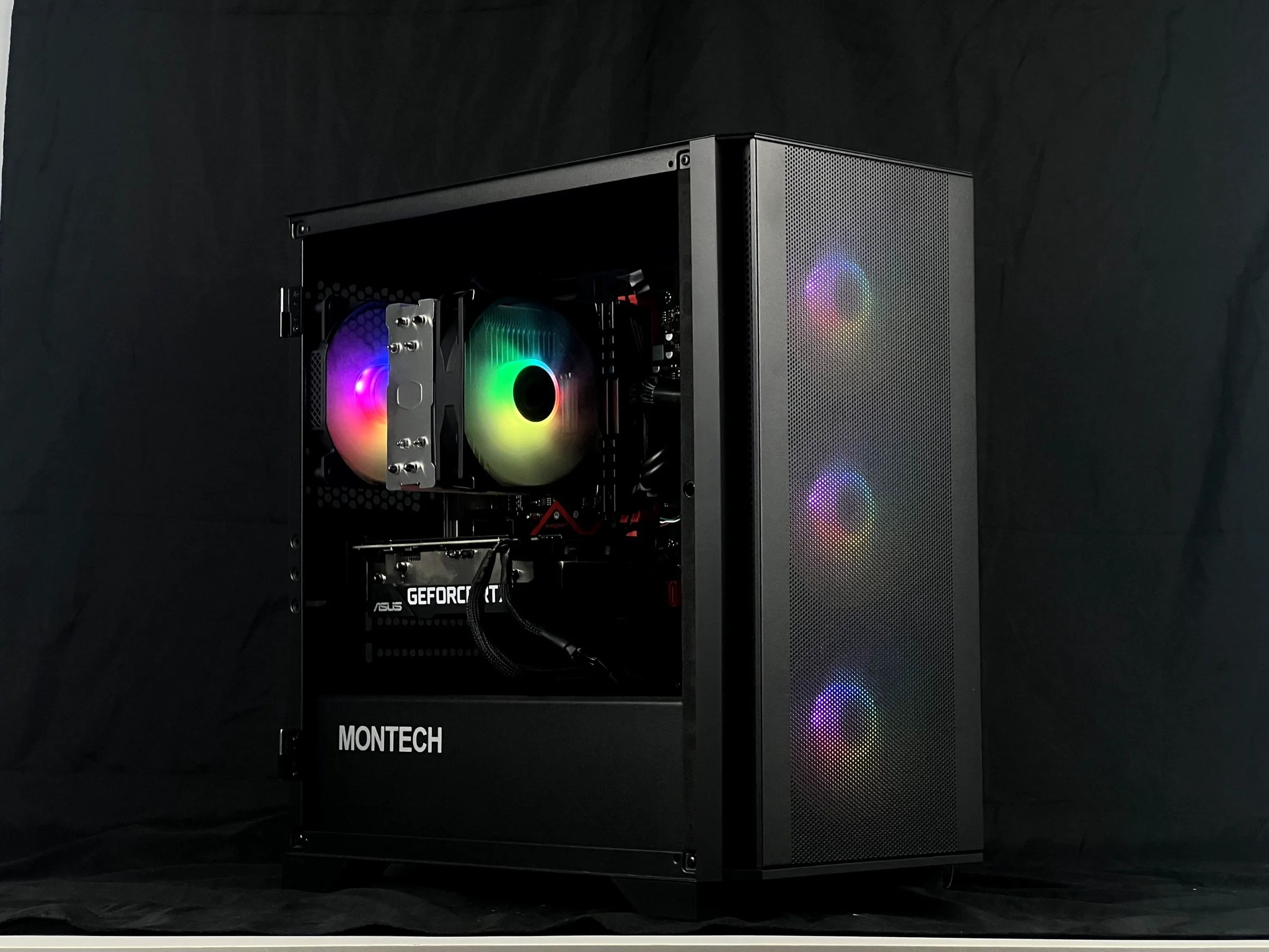 Budget RTX Gaming PC - 3050 8GB, Ryzen 5 3600, 16GB DDR4, 500GB SSD, RGB + WiFi
