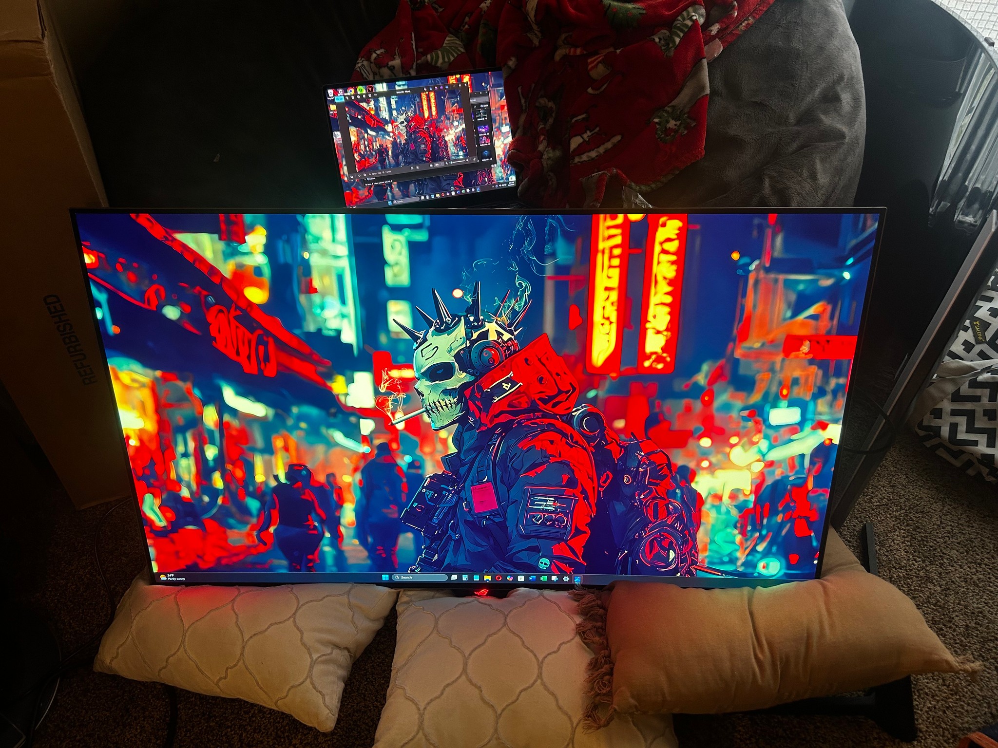 ASUS ROG 48” OLED Gaming Monitor - 4K Resolution (3840x2160) - 138hz Refresh Rate (PG48UQ)