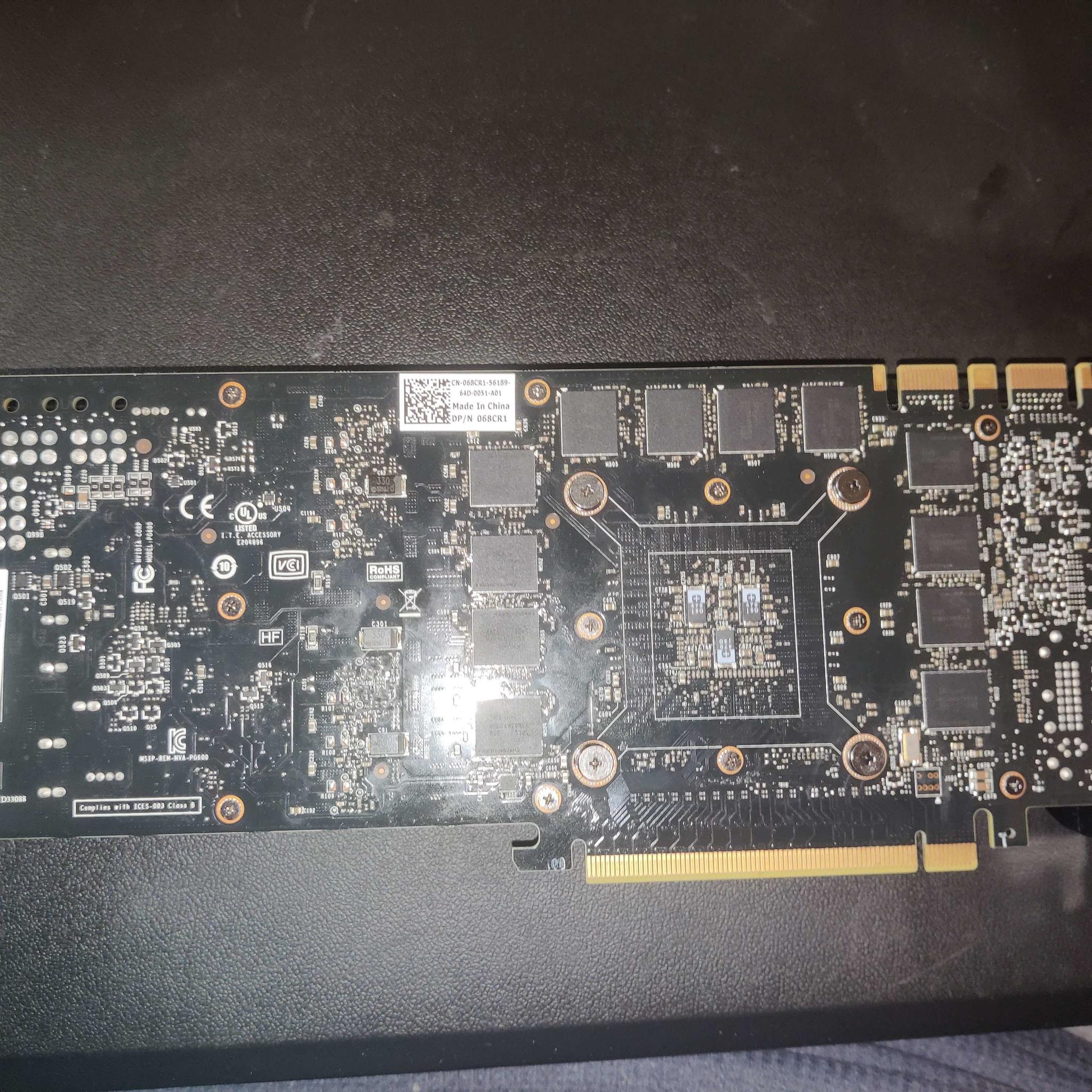 NVIDIA Quadro M6000 - 12 GB VRAM - TITAN X EQUIVALENT - 1660 SUPER/1070 EQUIVALENT(ish)