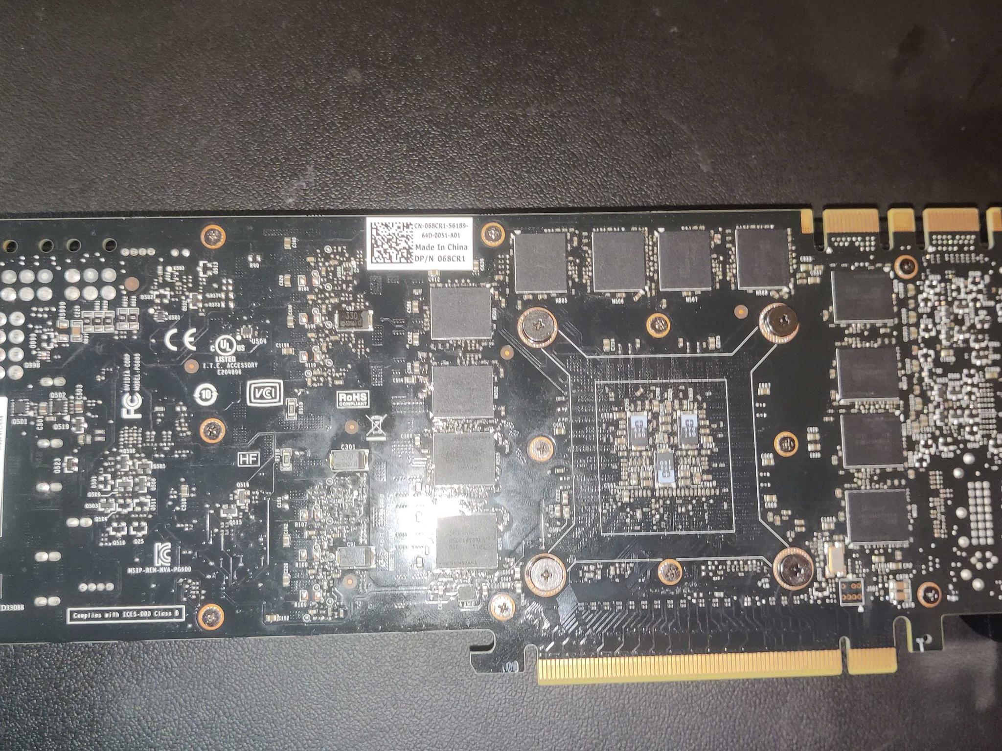 NVIDIA Quadro M6000 - 12 GB VRAM - TITAN X EQUIVALENT - 1660 SUPER/1070 EQUIVALENT(ish)