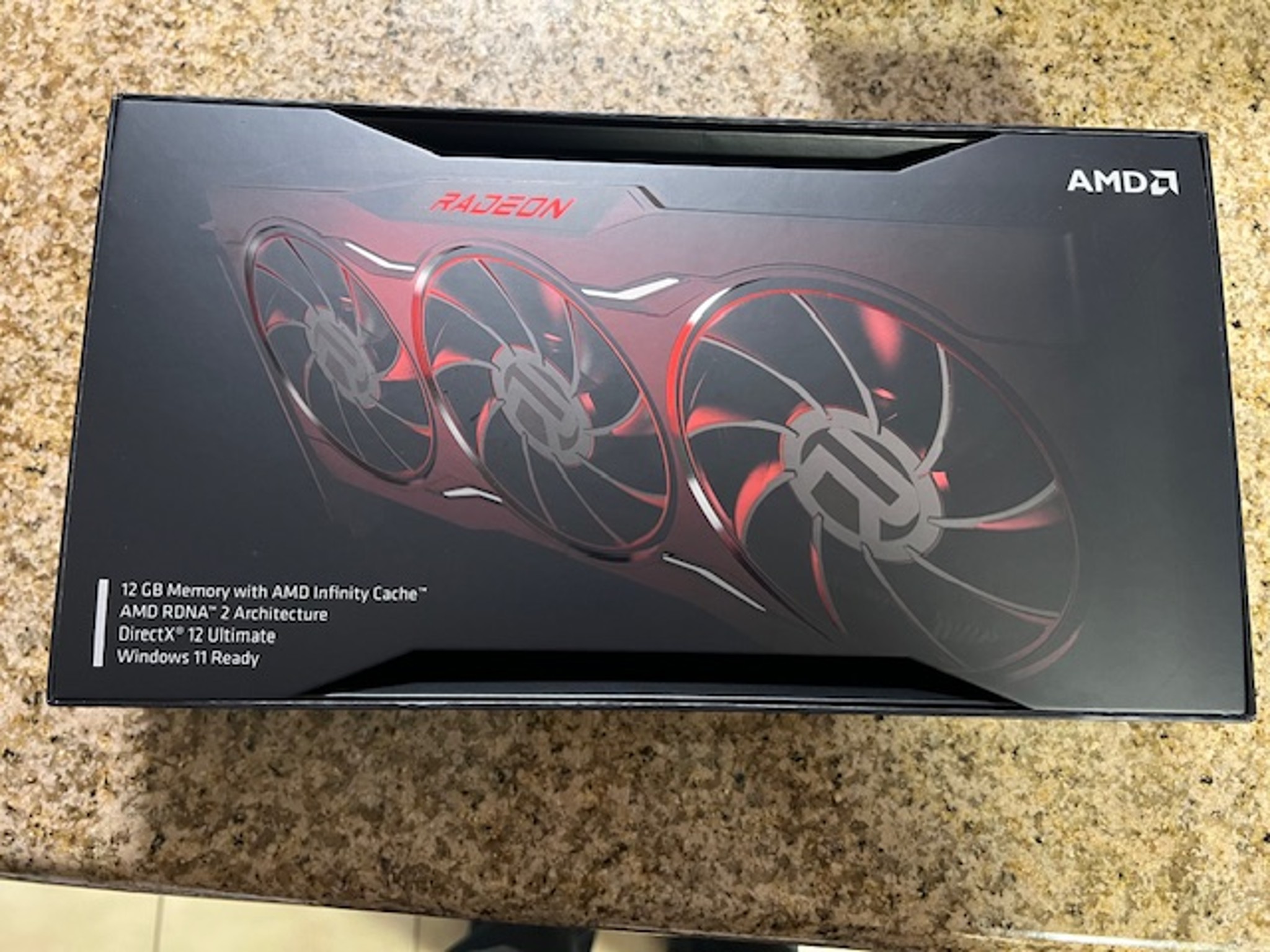 XFX AMD Radeon RX 6750 XT Triple Fan 12GB GDDR6 PCIe 4.0 Graphics Card