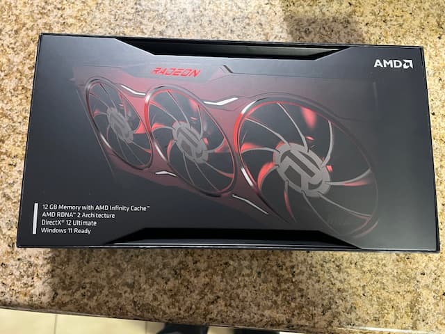 XFX AMD Radeon RX 6750 XT Triple Fan 12GB GDDR6 PCIe 4.0 Graphics Card