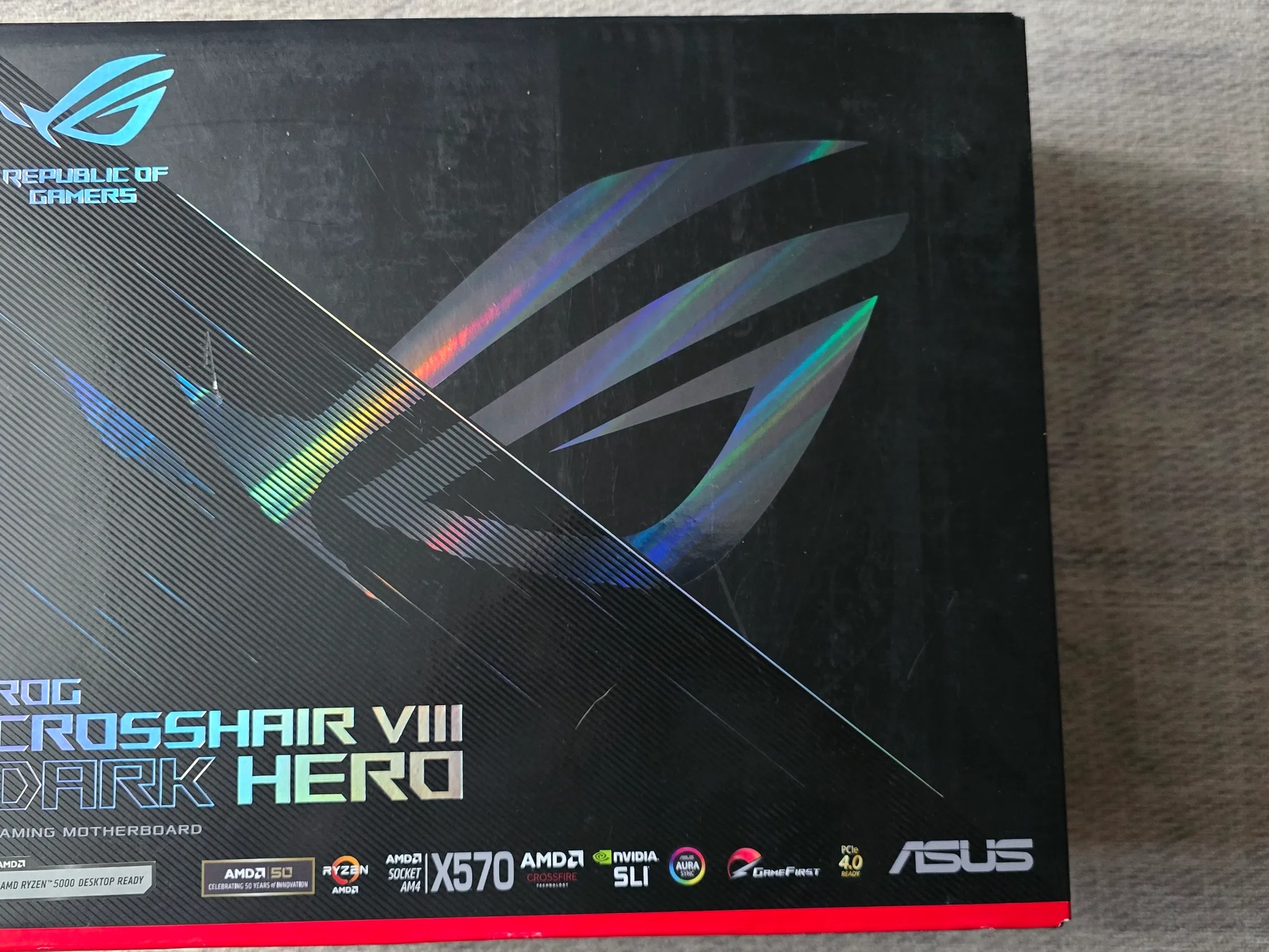 Asus Crosshair VIII Dark Hero X570