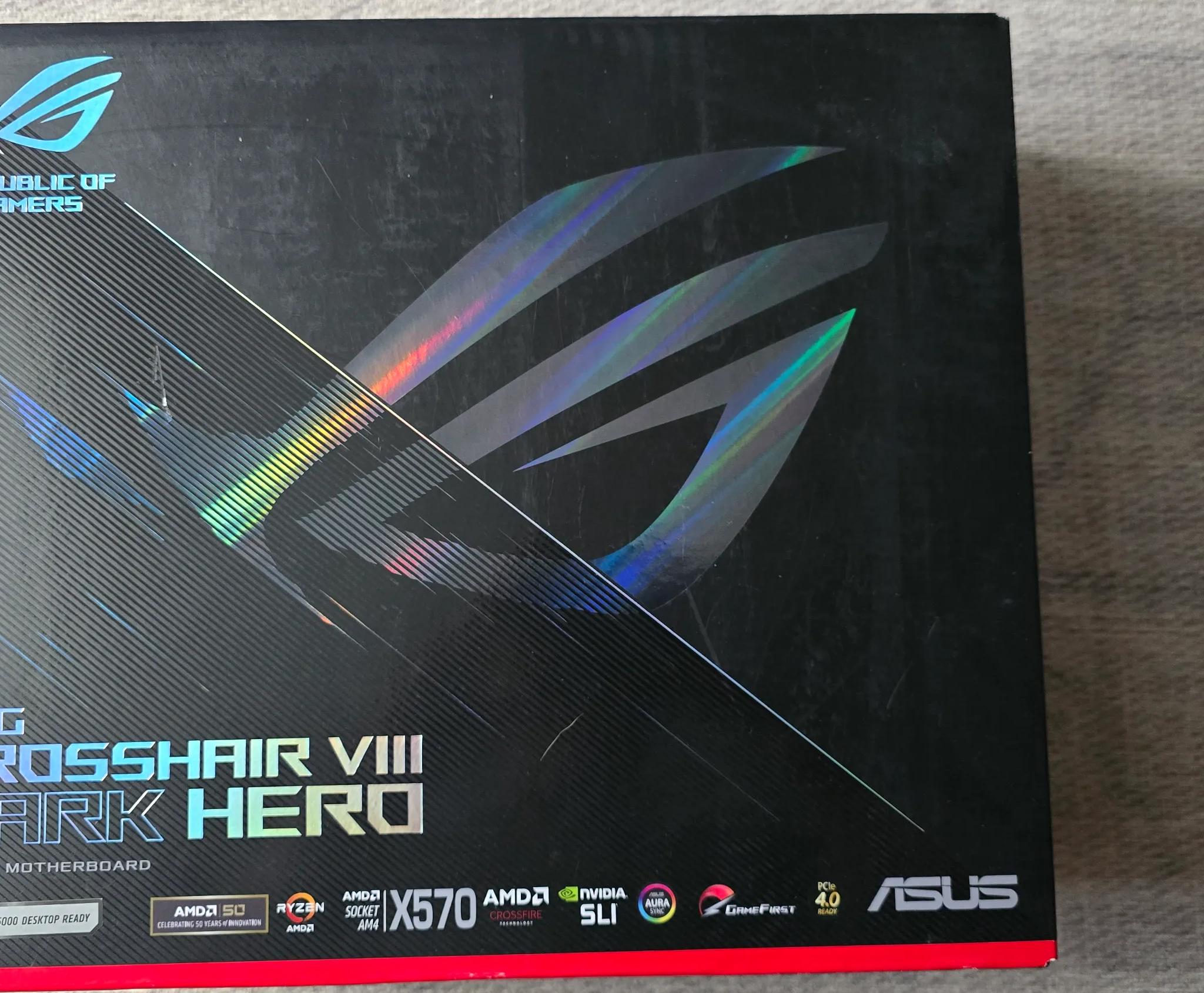 Asus Crosshair VIII Dark Hero X570