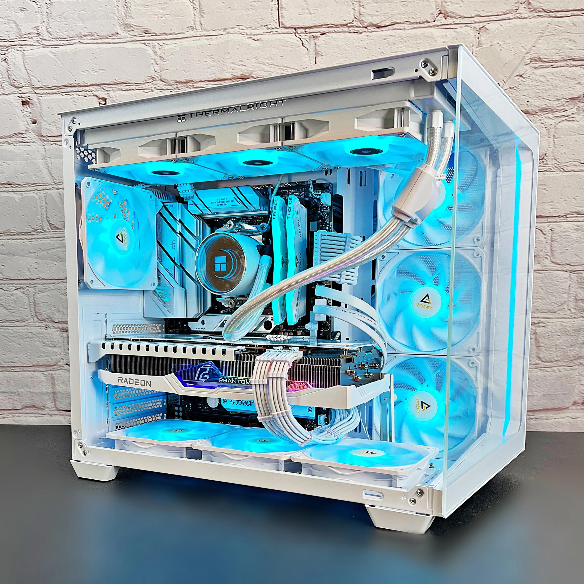 👻 Phantom 👻 RX 7900 XT Ryzen 7 7700X 32GB DDR5 4TB M.2 Win 11Pro Gaming PC 🤯