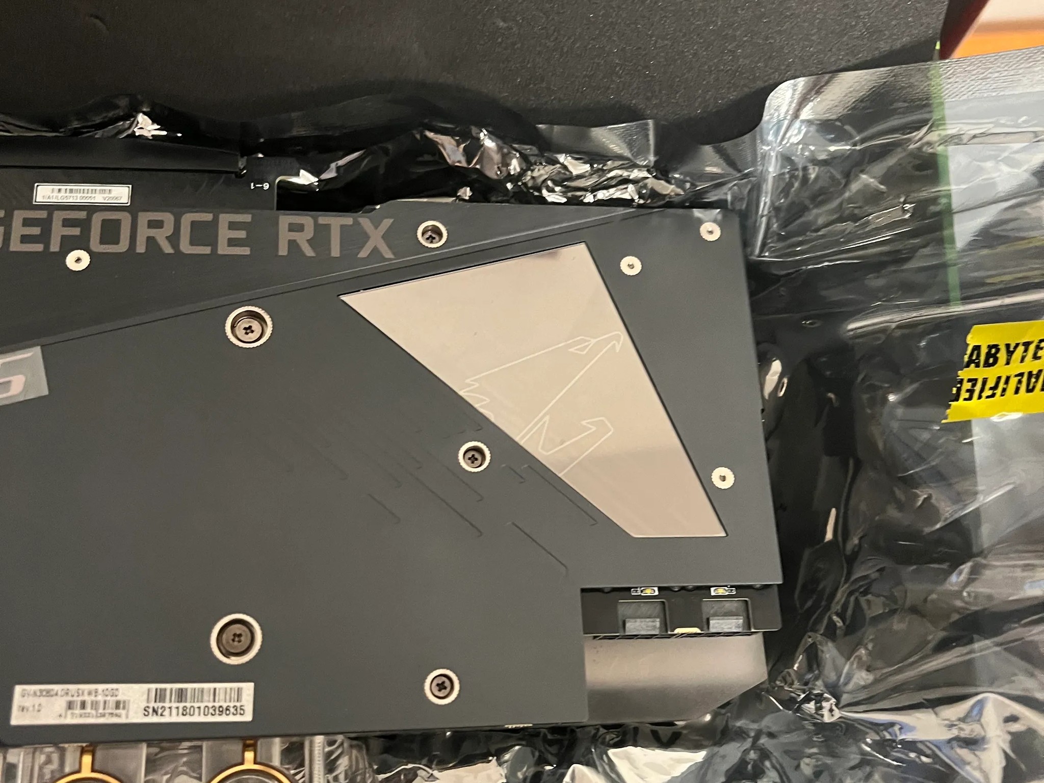 RTX3080 Aorus Extreme WaterForce *Requires custom loop* Rare Collectors GPU