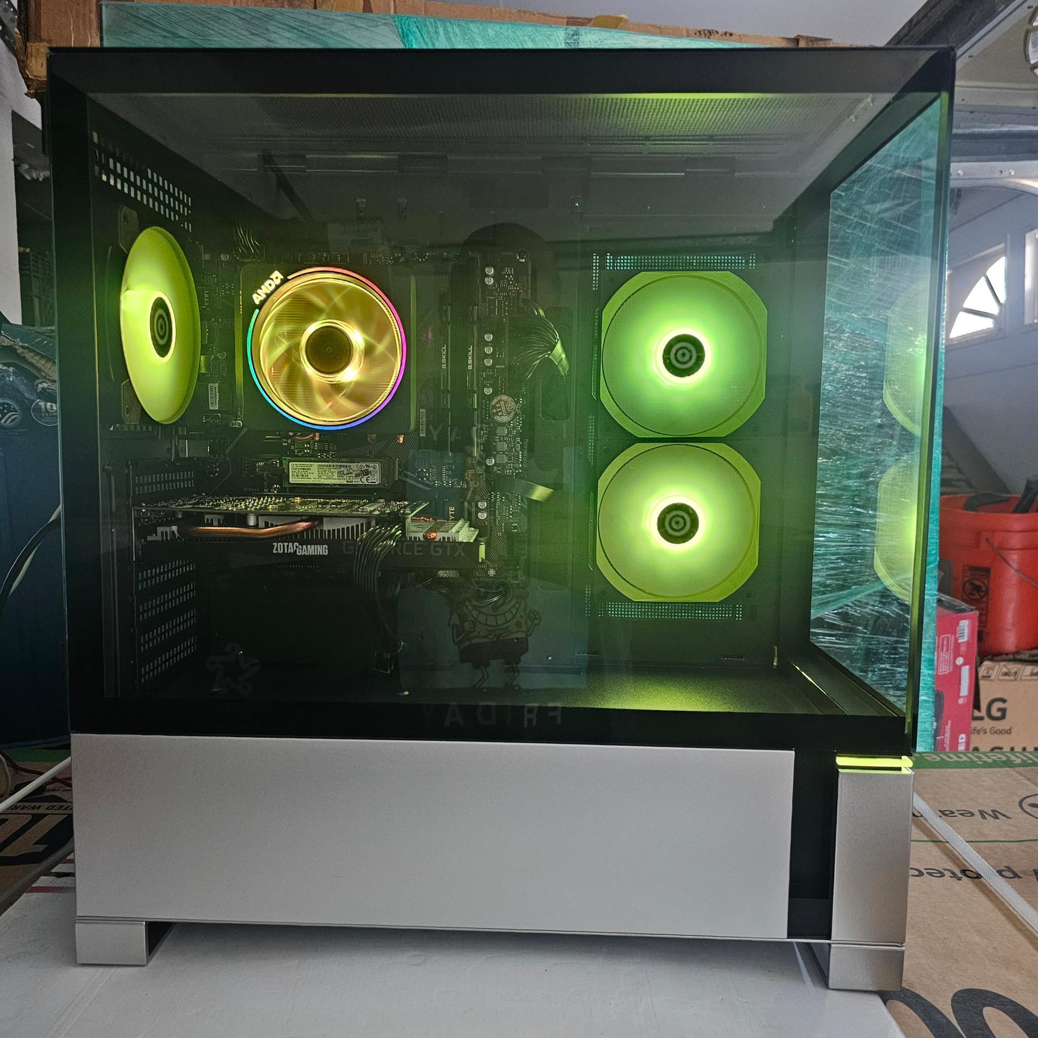 Custom Gaming PC | RYZEN 5 5500 | 16gb ram | 256 gb | 1660| Windows 11 pro |