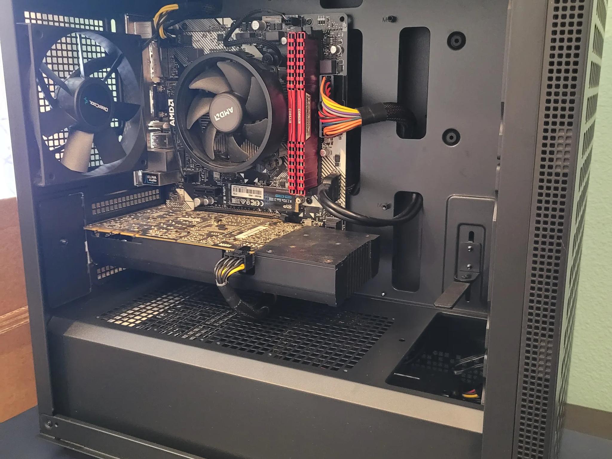 Budget Gaming PC - Ryzen 5 5600x, GTX 1070, 1TB SSD, 16GB DDR4