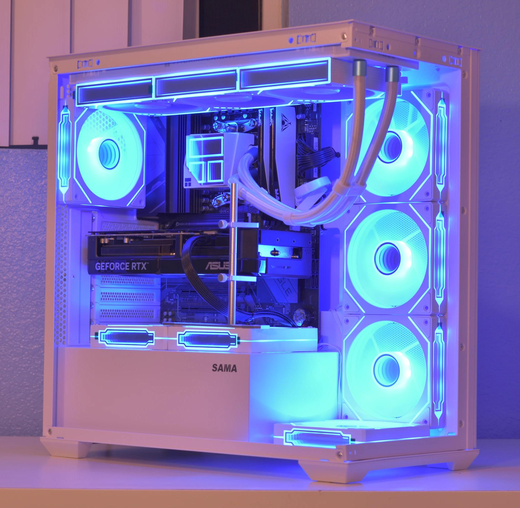 🚀Performance Gamer🚀 Ryzen 5 9600X | RTX 5070 12GB | 32GB DDR5 | 2TB nVME SSD | White | RGB+Wifi