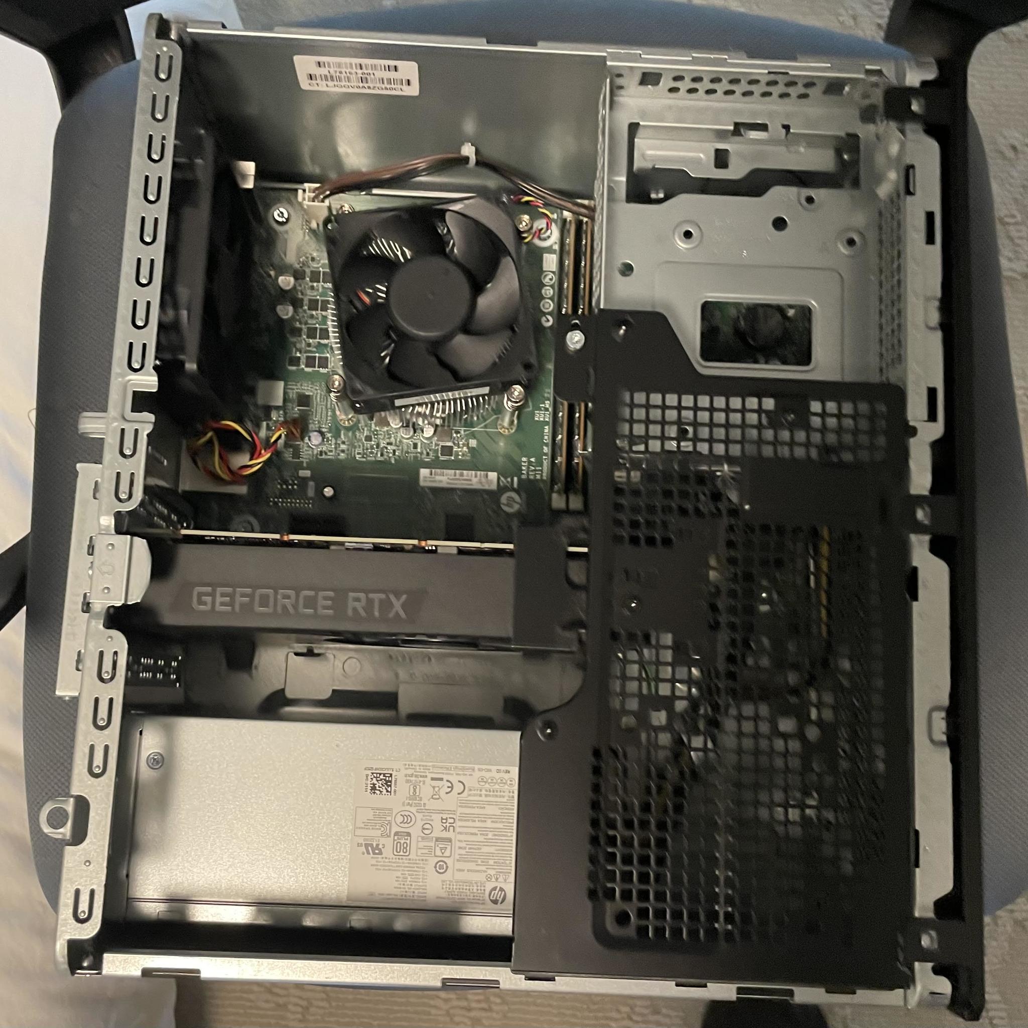 HP Pavilion TG-01...RTX 3060 12 GIG /Intel I5-10500/16GB RAM/512 GIG Storage/Wi-Fi and Bluetooth