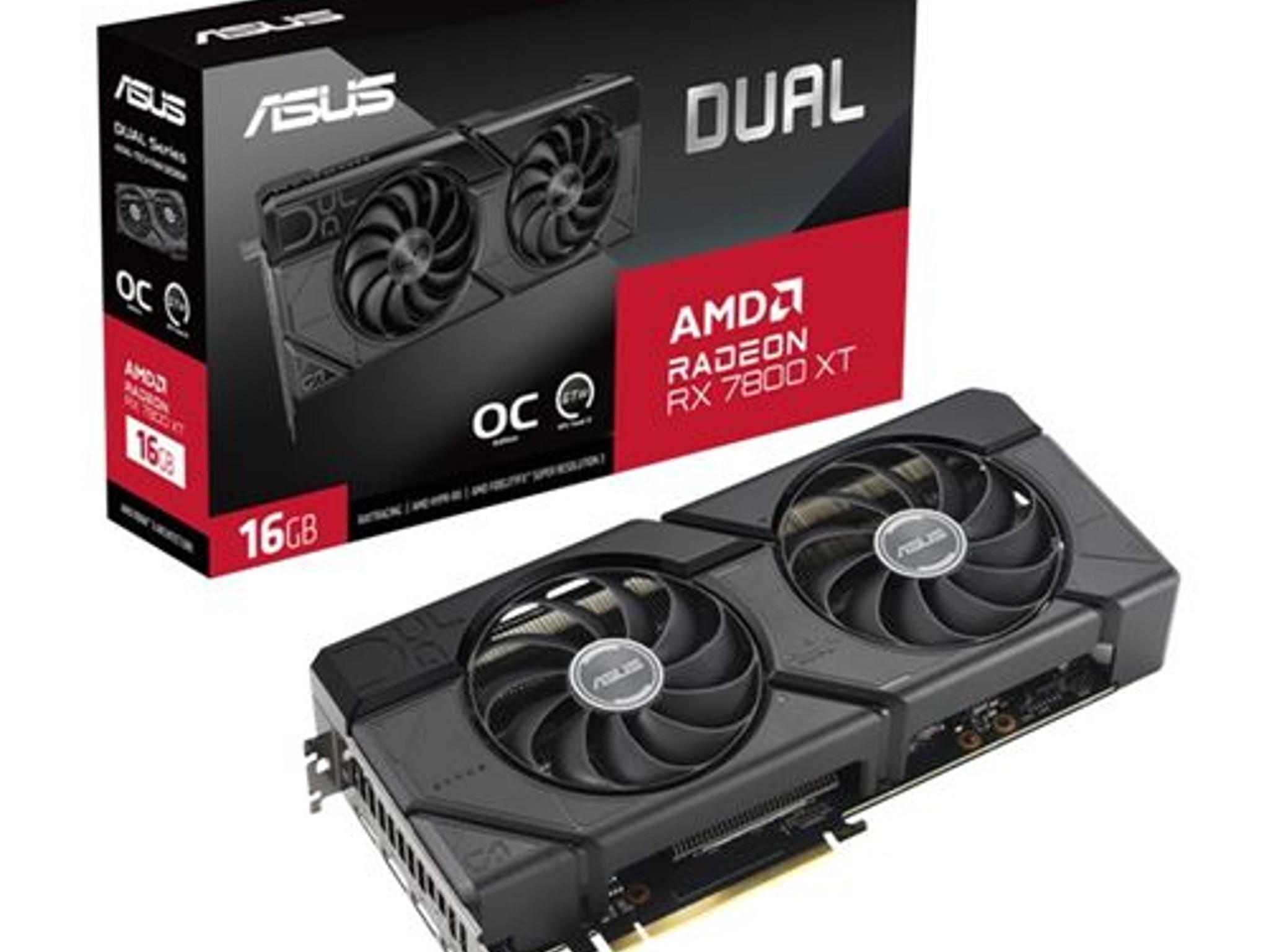 ASUS AMD Radeon RX 7800 XT Dual Overclocked Dual Fan 16GB BRAND NEW
