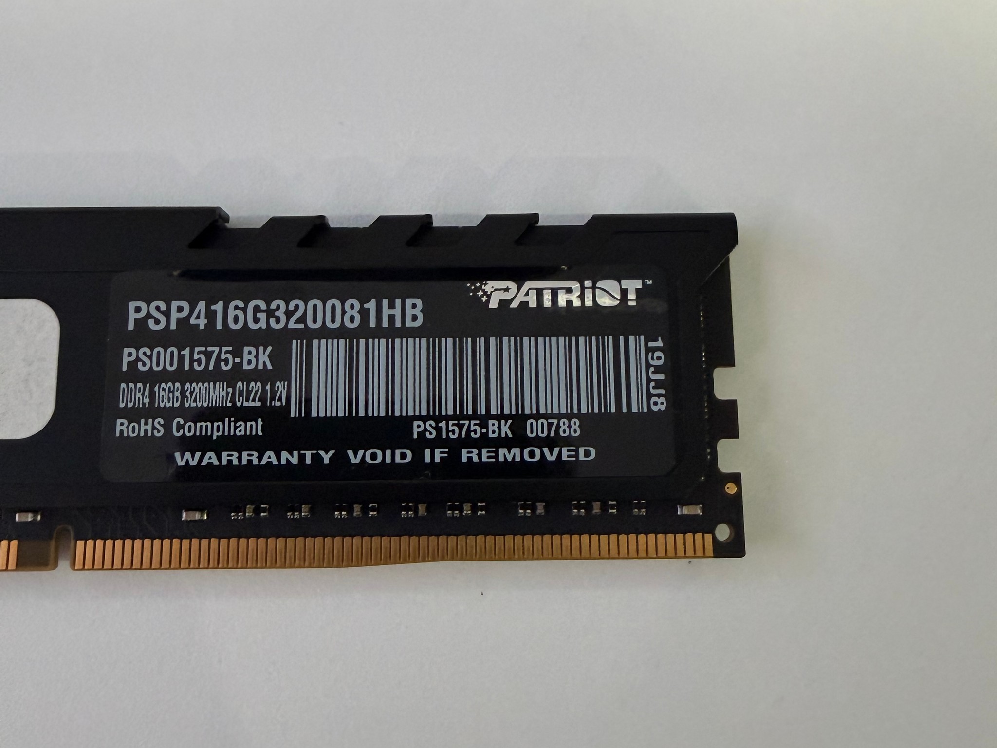 Patriot Memory Signature Premium DDR4 32GB (2x16GB) 3200MHz (PC4