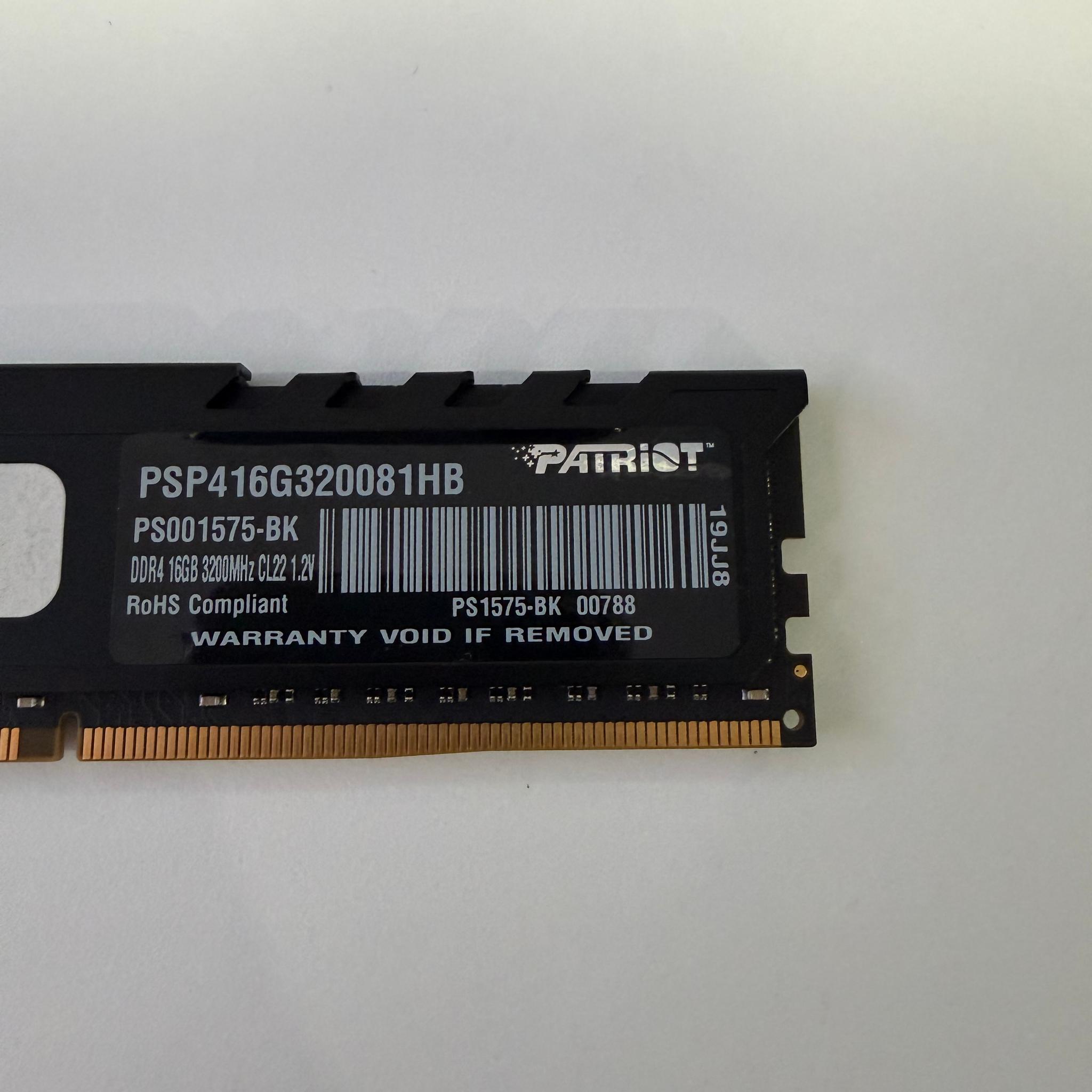Patriot Memory Signature Premium DDR4 32GB (2x16GB) 3200MHz (PC4