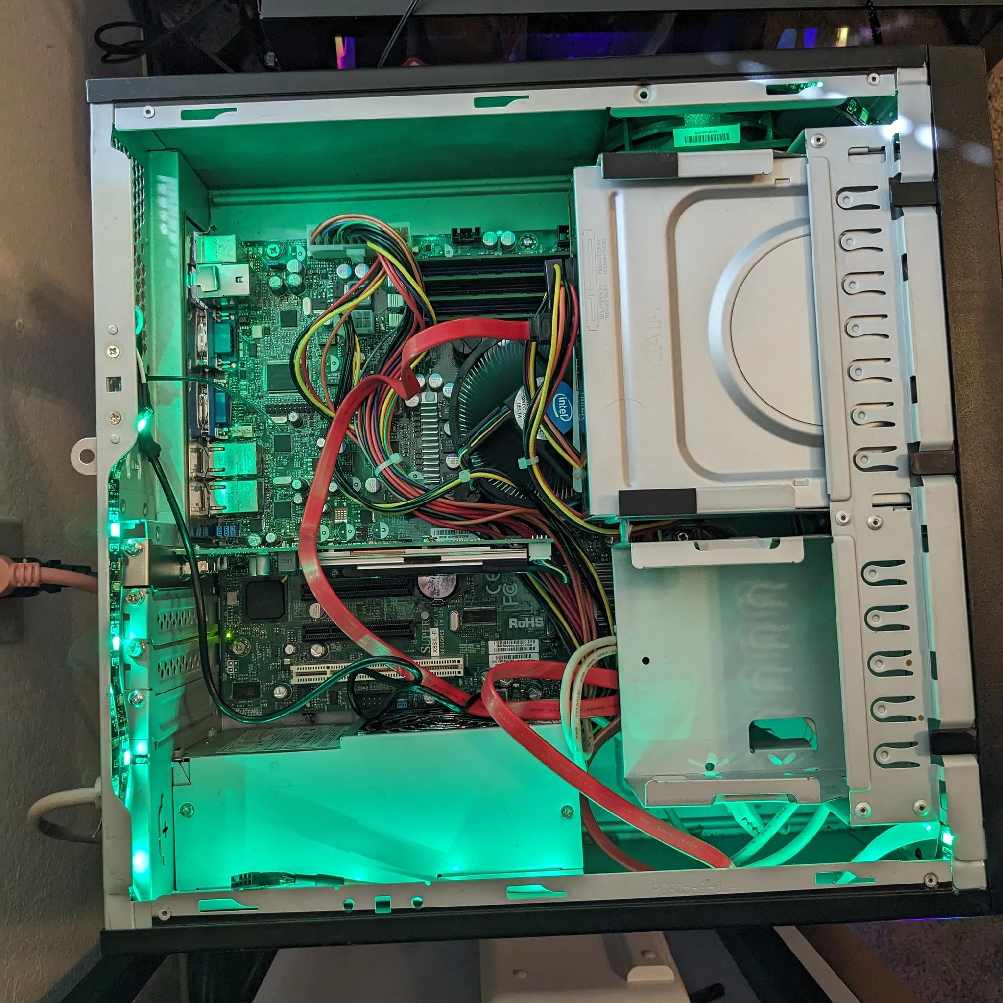 FREE SHIP||"Sonderangebote"|| i5-750, RX 550 4GB, 480GB SSD, 16GB RAM, Win10, WiFi, RGB (READ DESC!)
