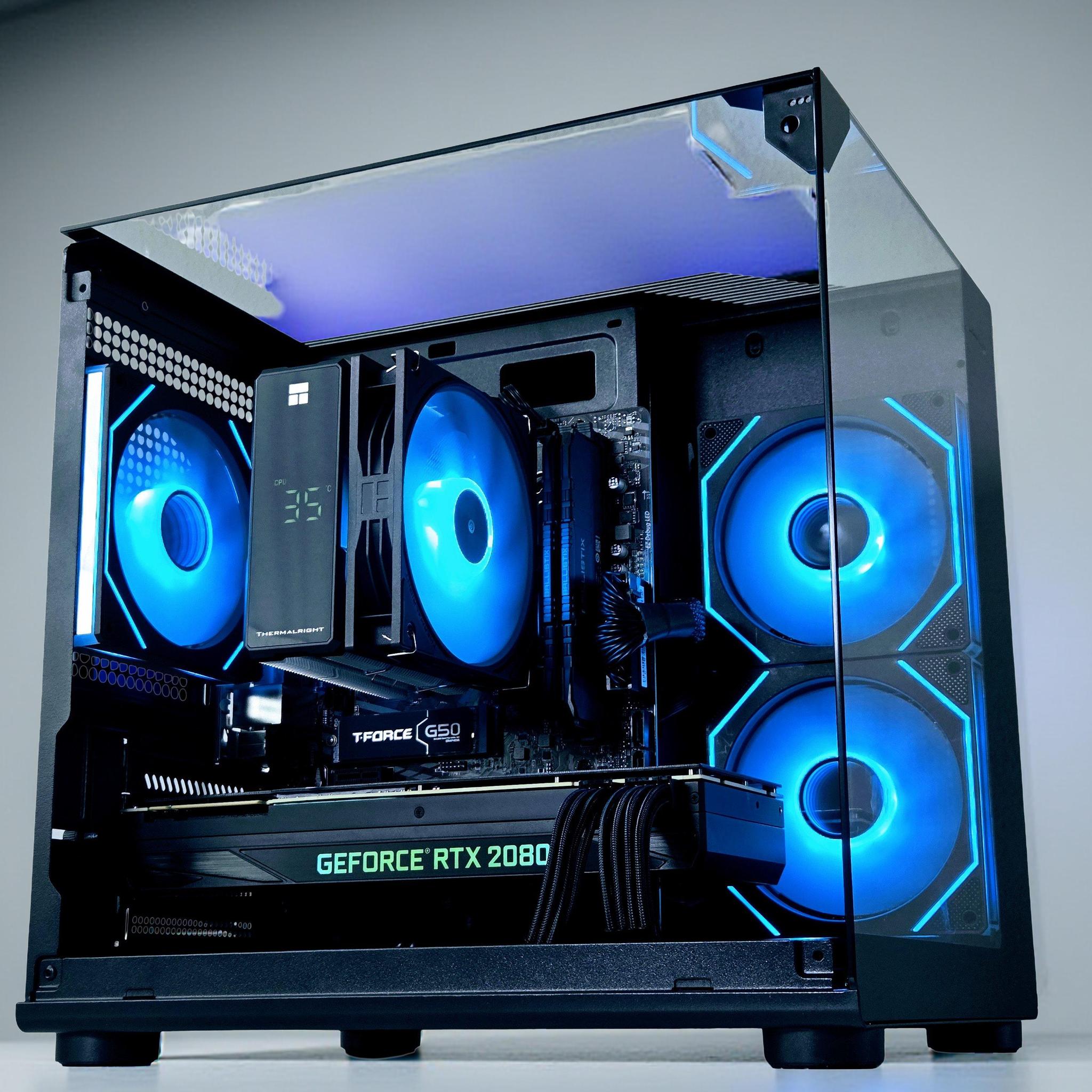 🧟‍♂💪🧪1080P Gaming PC🟢Nvidia RTX 2080 8GB🟢 AMD Ryzen 5 3500X 6 core🟢 16GB DDR4