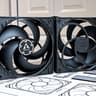 Scythe Mugen 5 Black Edition (SCMG-5100BE) + 2x Arctic P12 PST PWM Case Fans & 8g MX-4 Thermal Paste