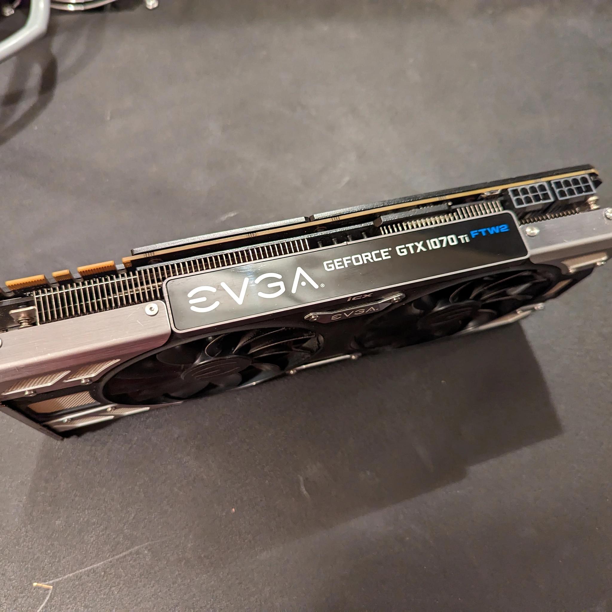 EVGA GeForce GTX 1070 Ti 8 GB FTW2 GAMING iCX Video Card