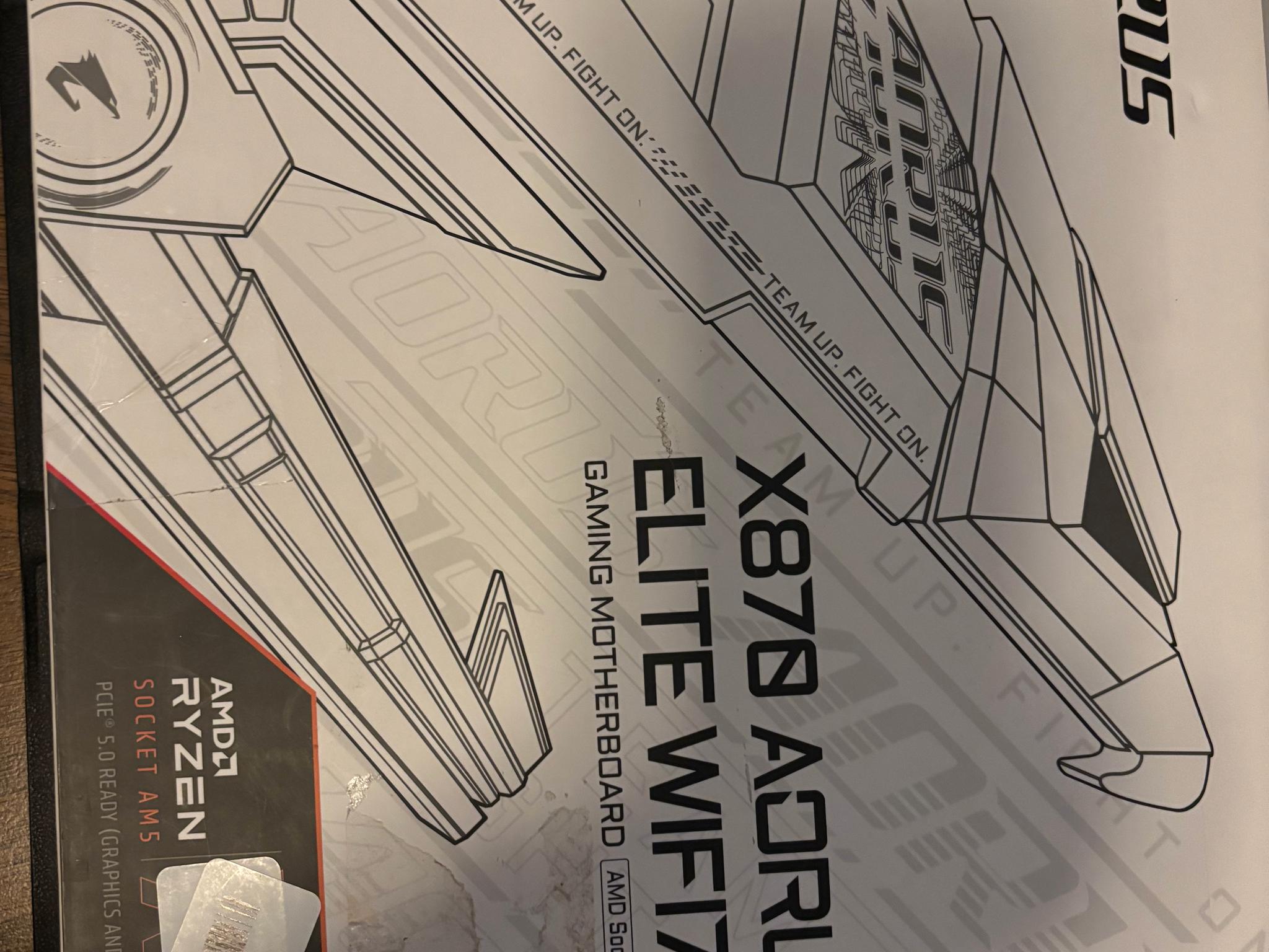 GIGABYTE X870 AORUS ELITE WIFI7 ICE AM5 LGA 1718, ATX,