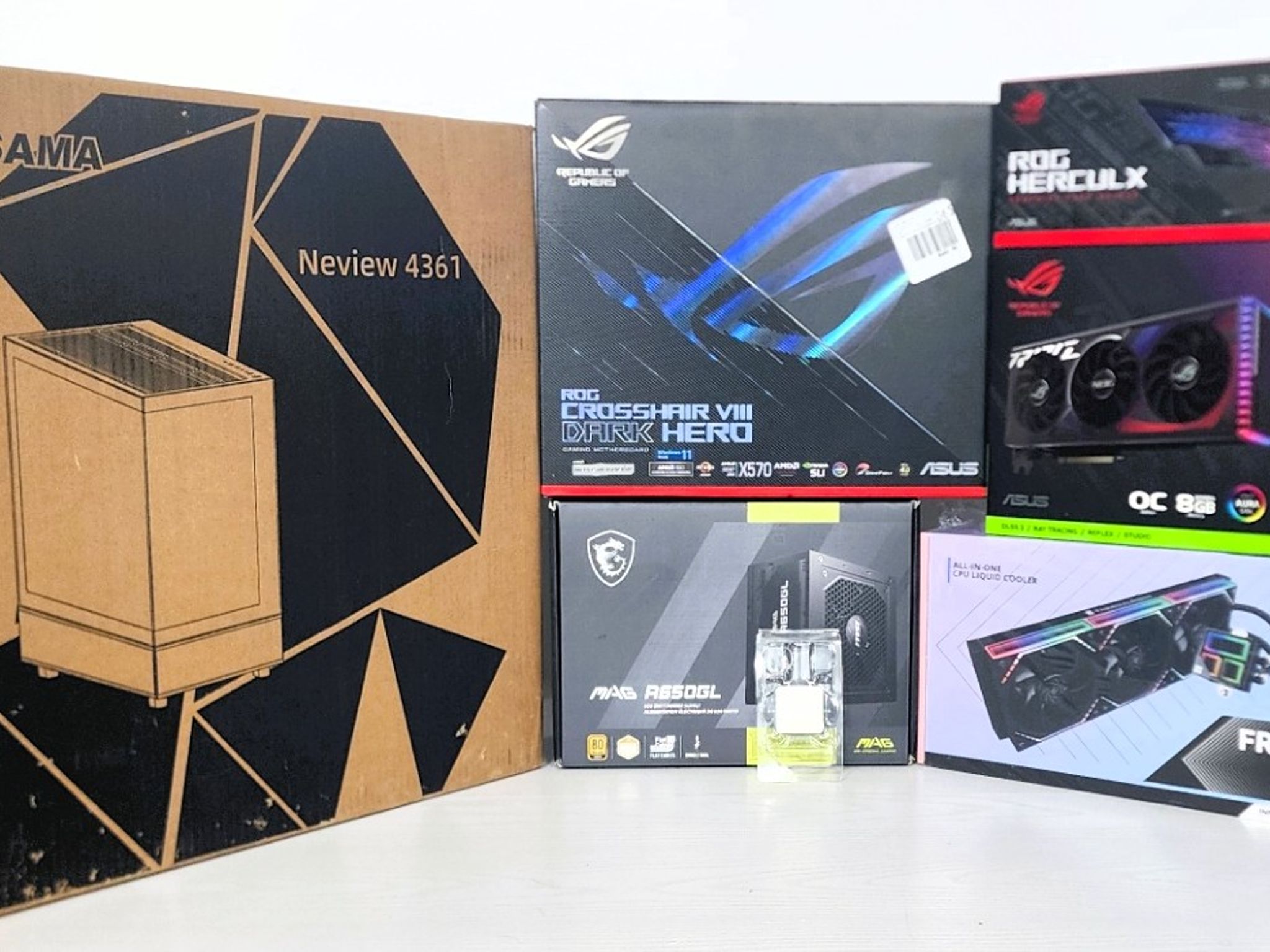 "ROG Dominance" Custom Gaming PC - 5800X3D/RTX 4060 - 32GB - 2TB - READ DESCRIPTION!!!