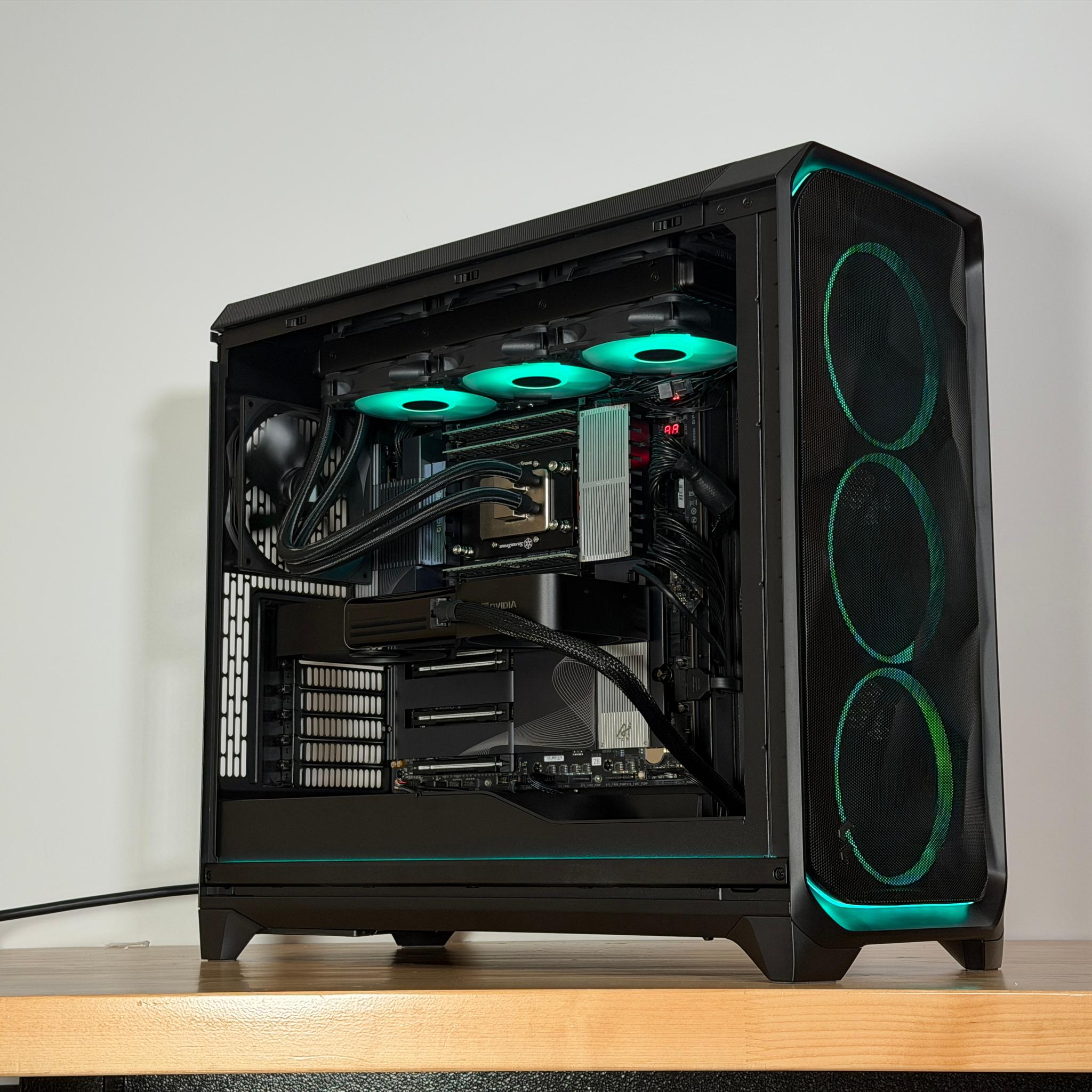 RTX Pro 6000 Threadripper 9975wx 256gb DDR5 ecc 4tb Gen 5 NVME AI Workstation