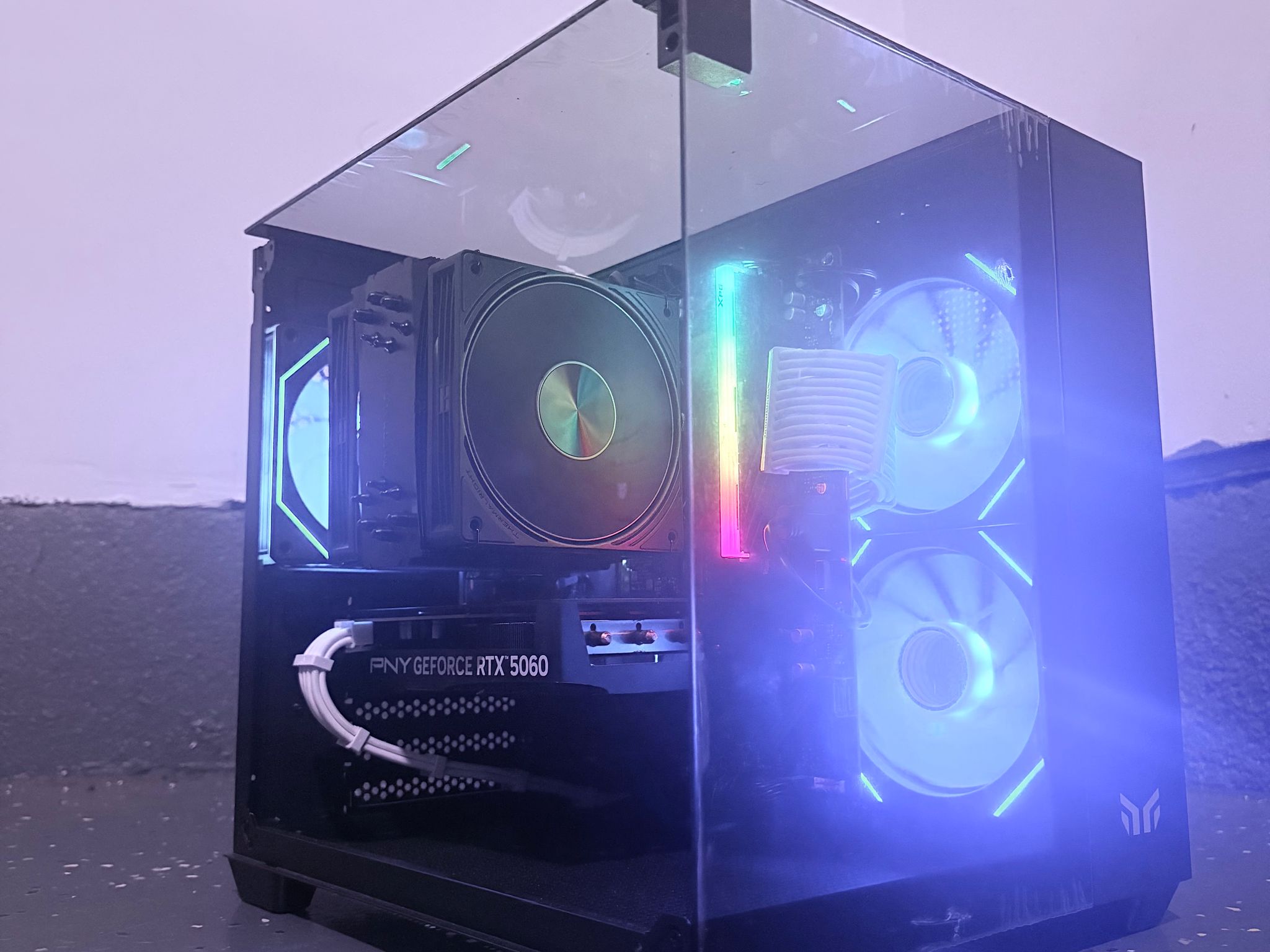 🌈"Arctic Eclipse"⚪️ | 1080p Gaming | RTX 5060 | Ryzen 5 8400F | 16GB DDR5 | 1TB SSD | Free Shipping