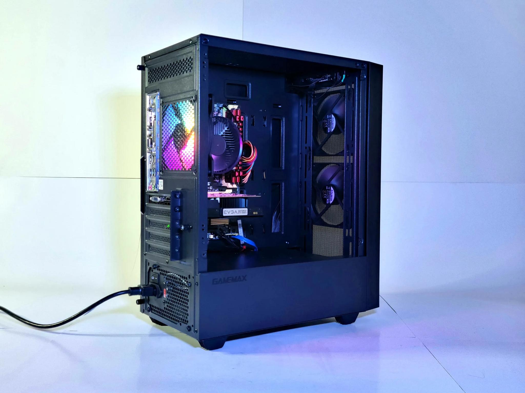 Max5i Gaming PC Custom Windows 10 1000GB ,16Gb, 1050ti Desktop Powerstation