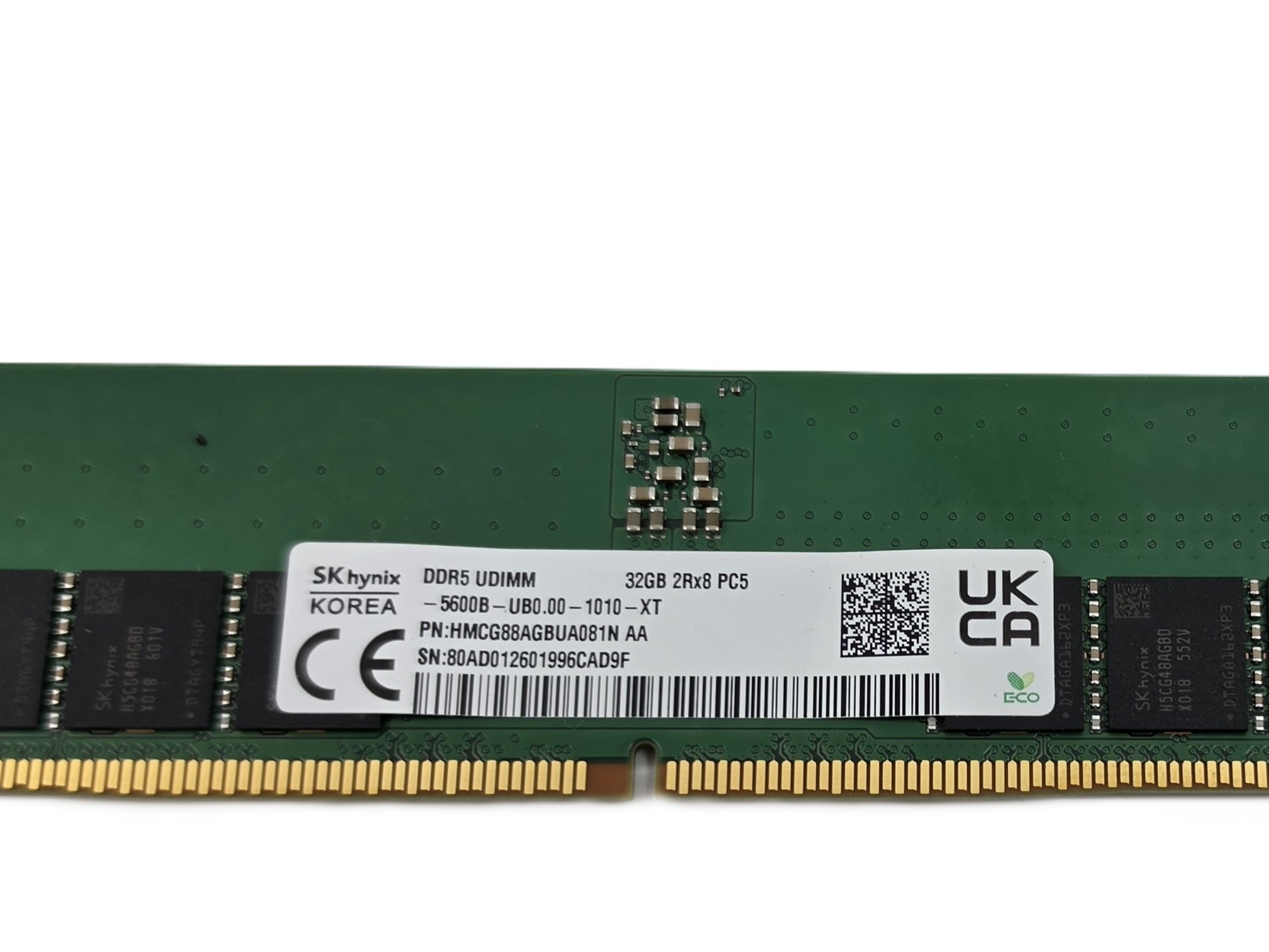 SK Hynix 32GB DDR5-5600 Desktop Memory