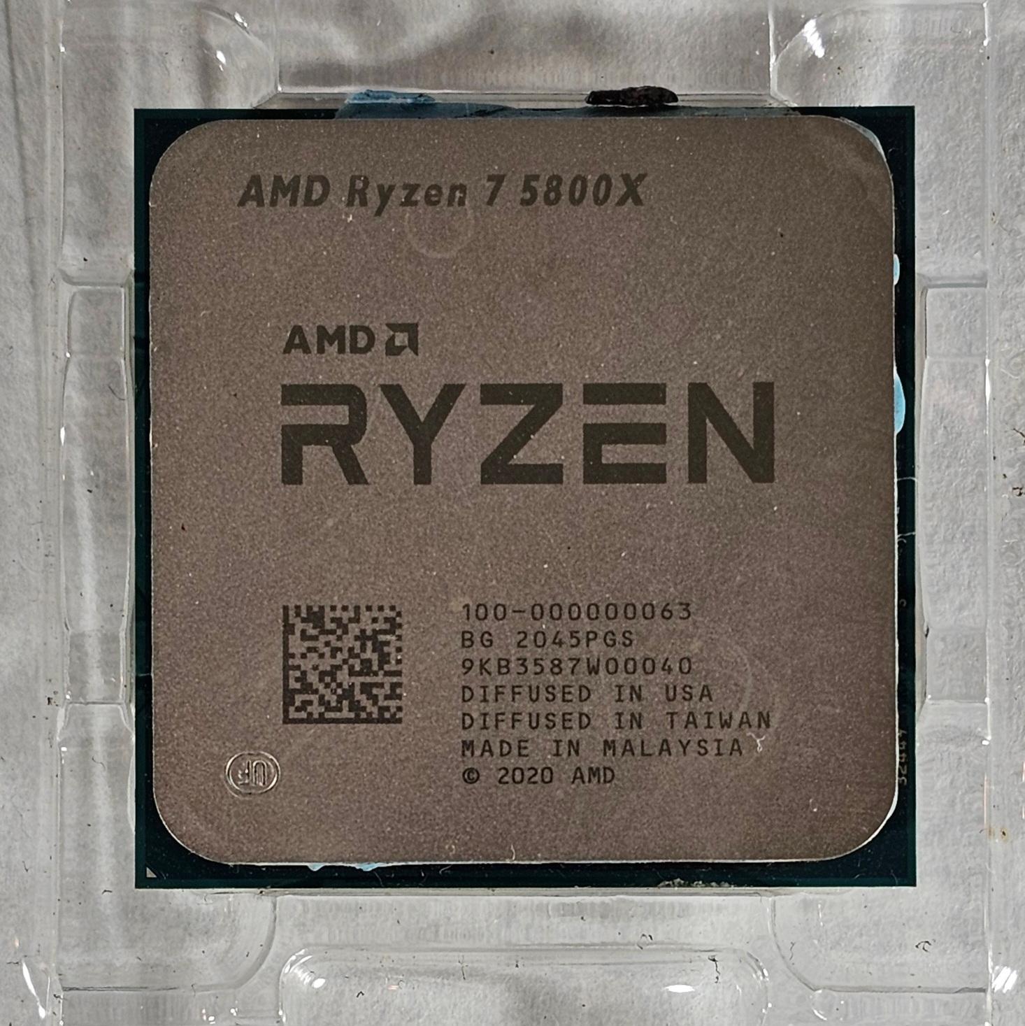 AMD Ryzen 7 5800X AM4